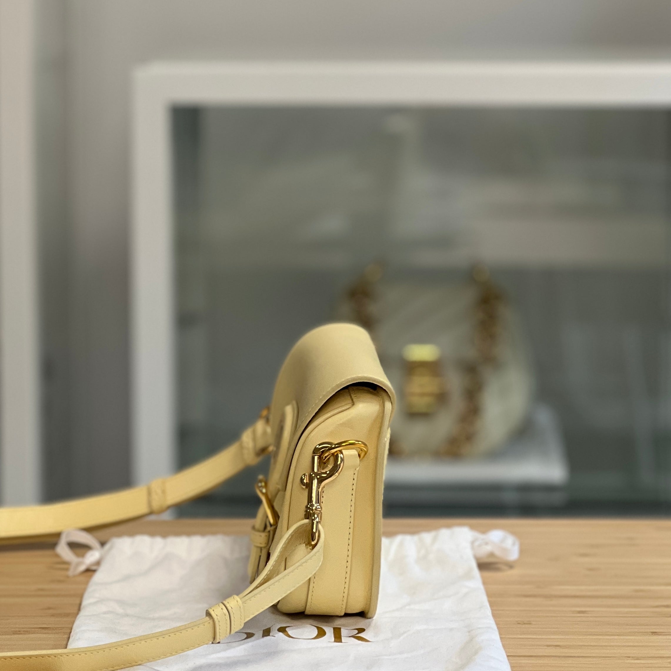 Preloved Dior Bobby Butter Yellow