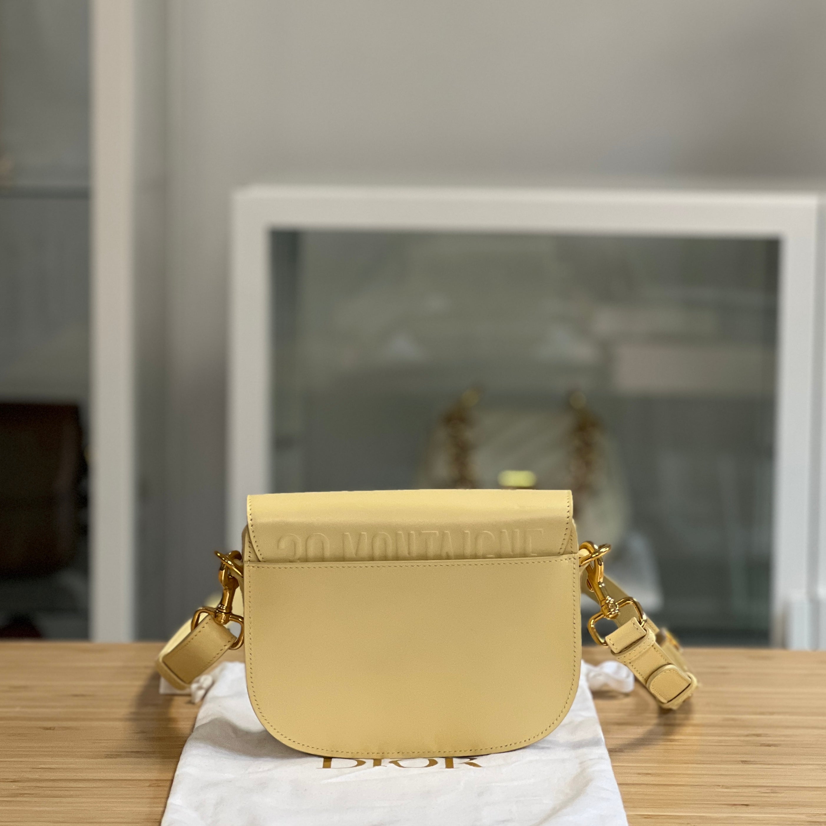 Preloved Dior Bobby Butter Yellow