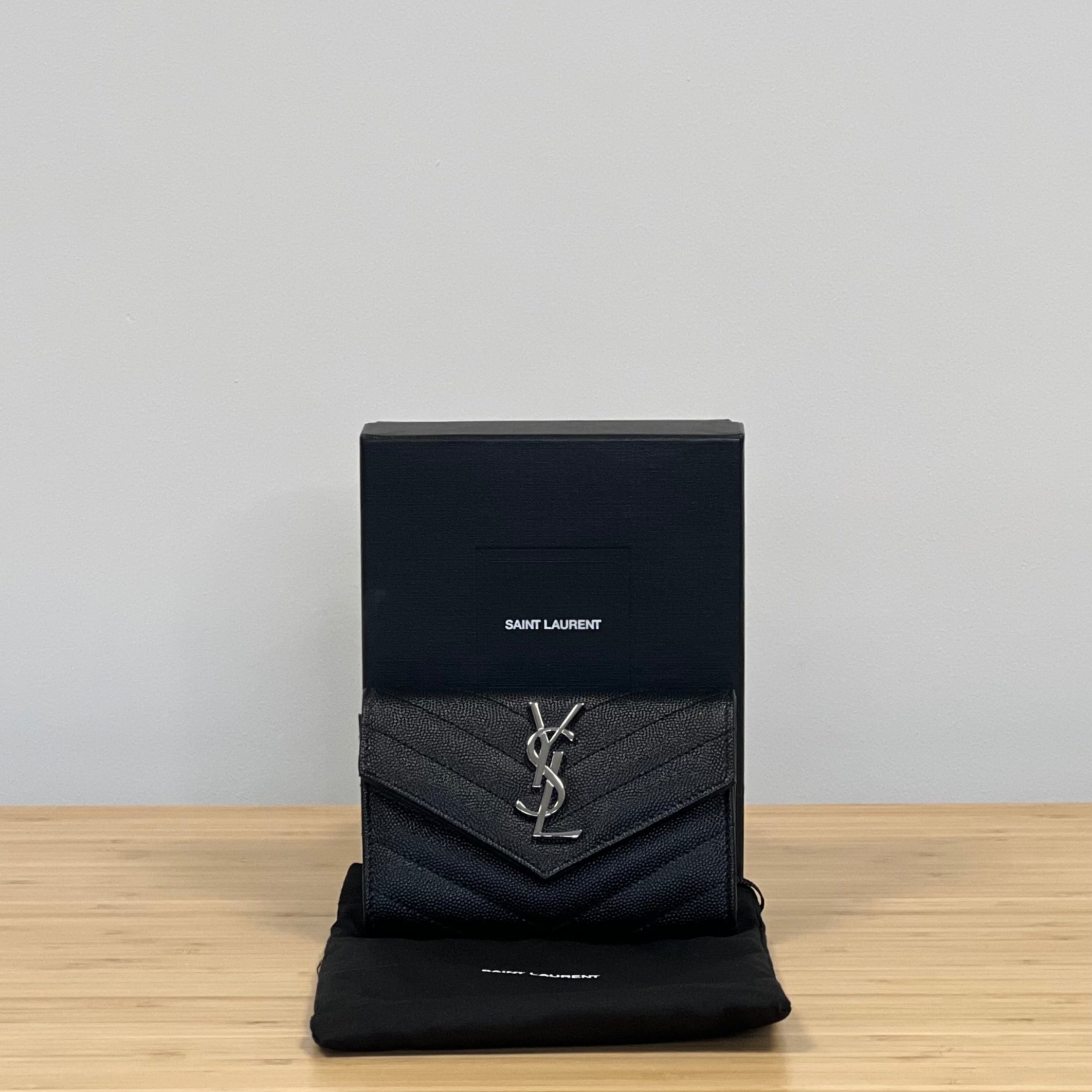 Preloved Saint Laurent Envelope Wallet