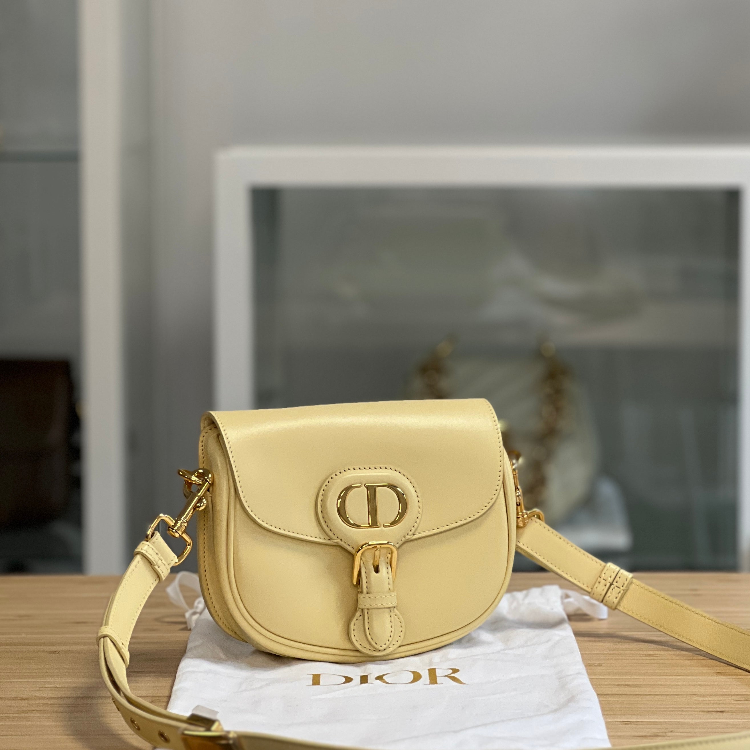 Preloved Dior Bobby Butter Yellow