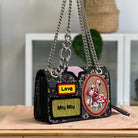 Miu Miu Jacquard Tapestry Shoulder