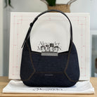 Preloved Alexander McQueen Jewelled Denim Hobo