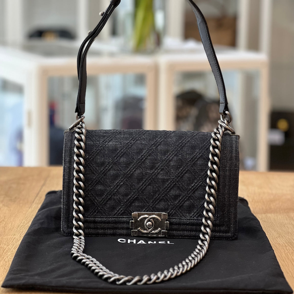 Chanel Denim Boy ARMCANDY BAG CO