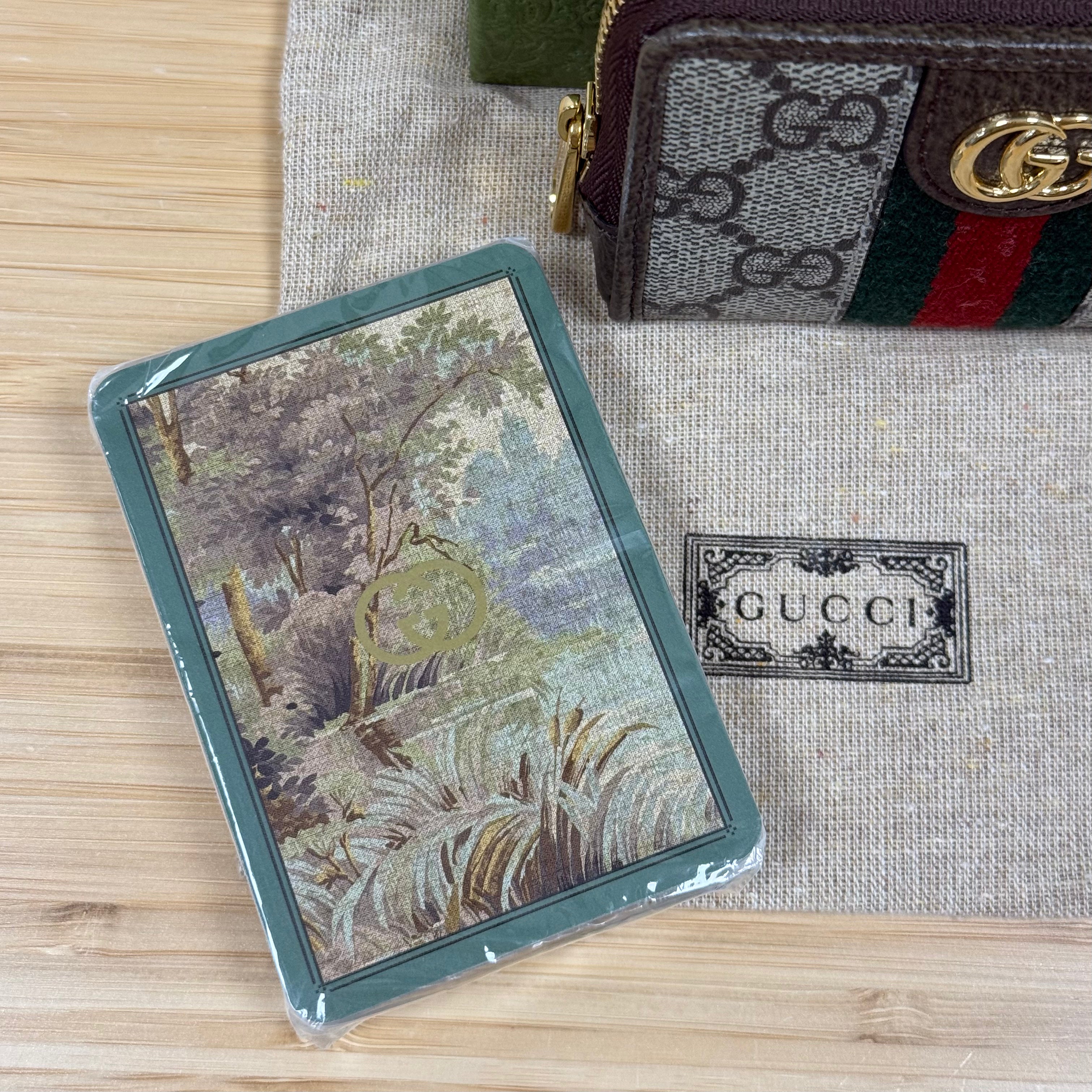 Gucci Ophidia GG Supreme Playing Card Case