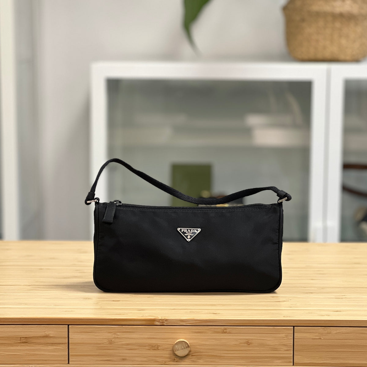 Prada Nylon Pochette – ARMCANDY BAG CO
