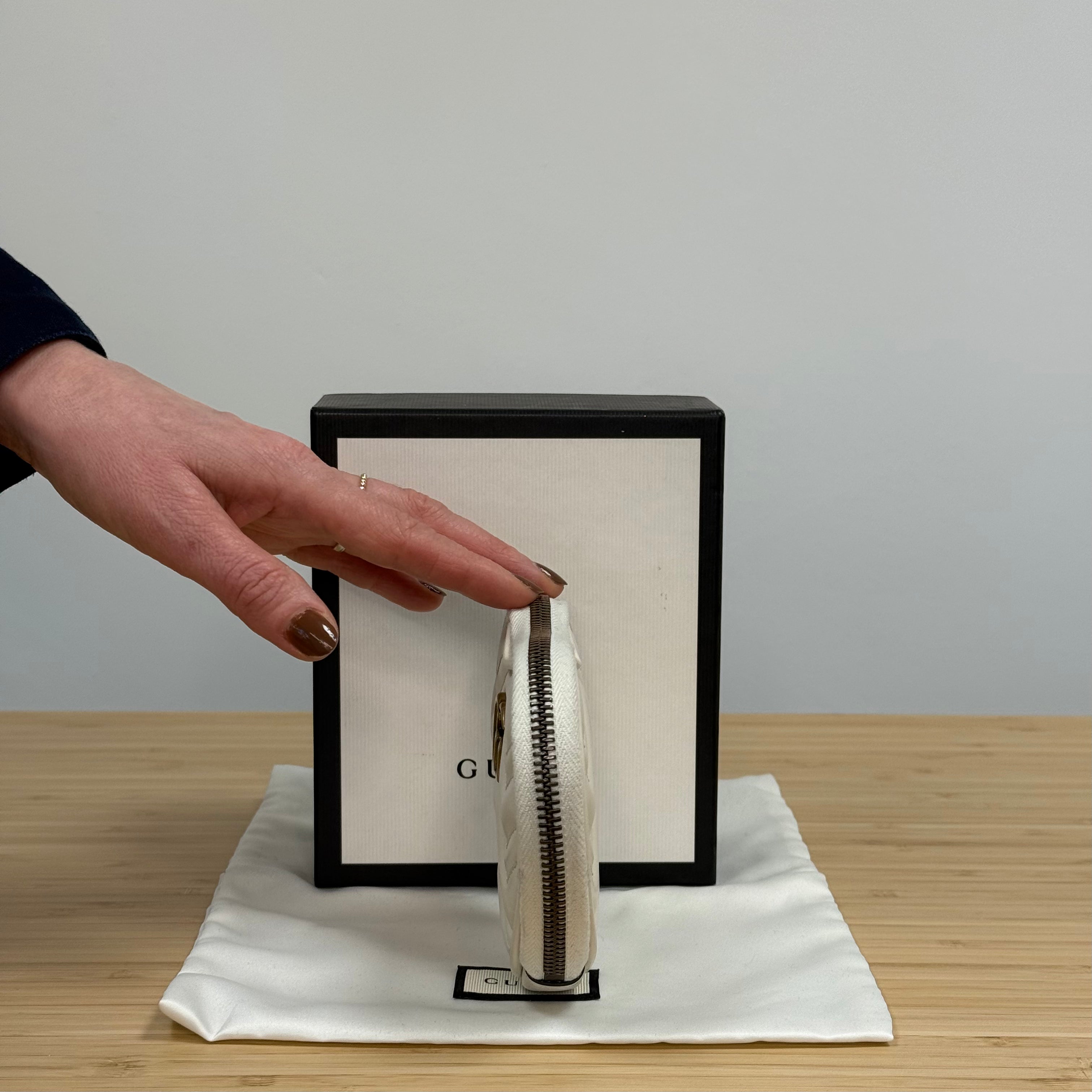 Gucci GG Marmont Heart Coin Purse