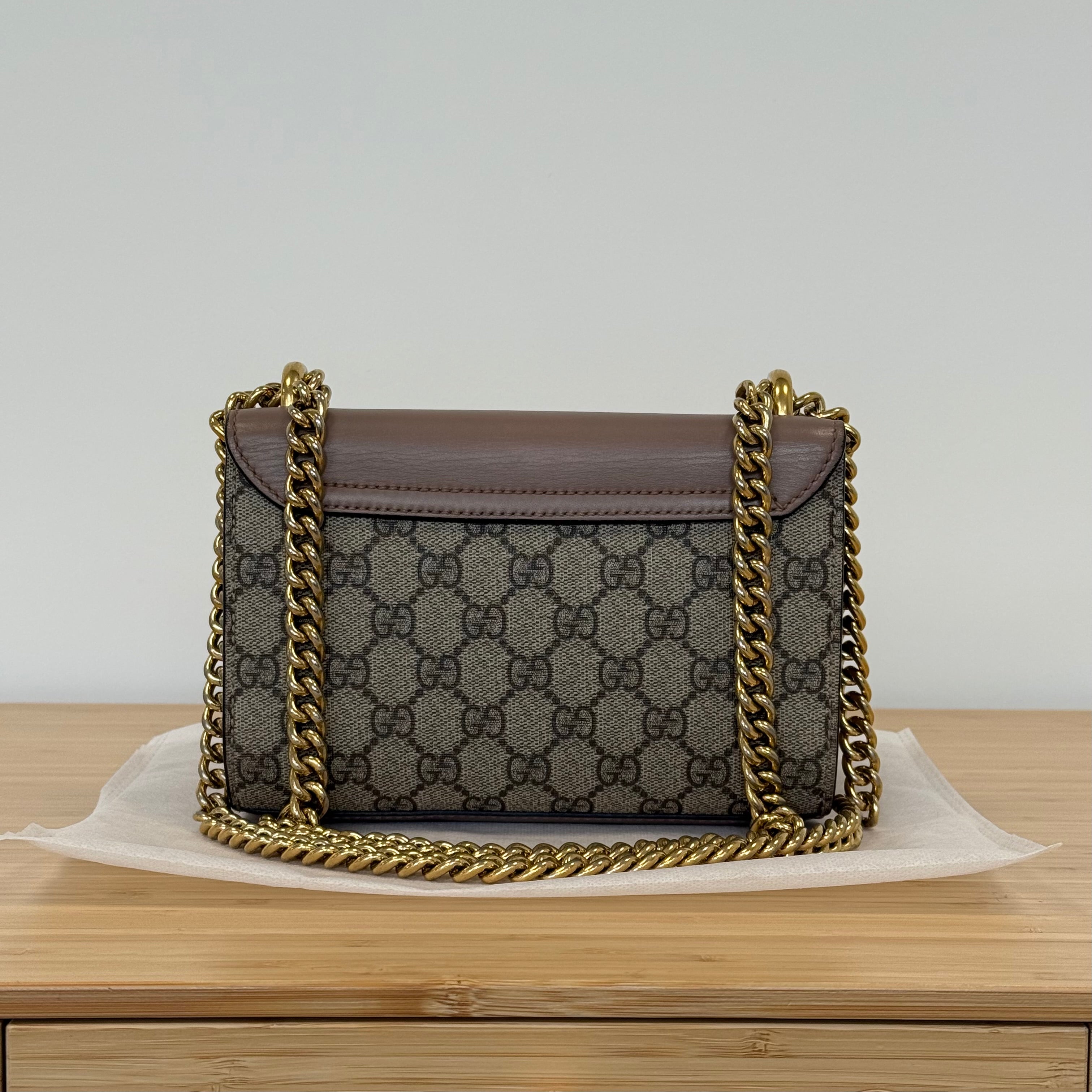 Gucci Supreme Pearl Stud Padlock