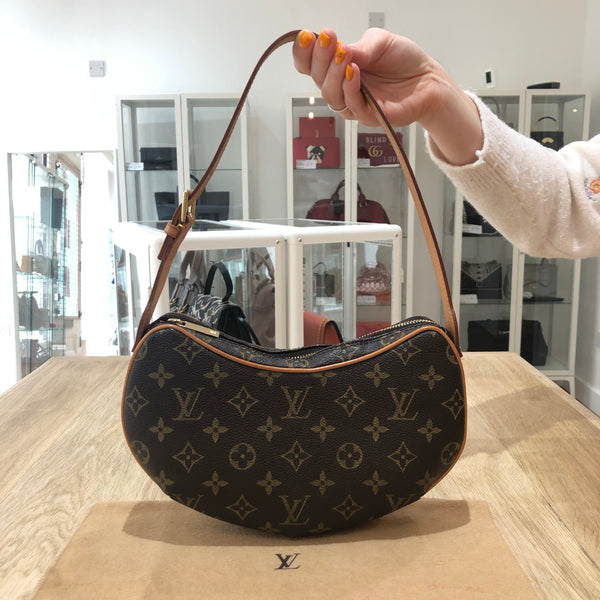 Louis Vuitton Croissant Pochette Bag Review 