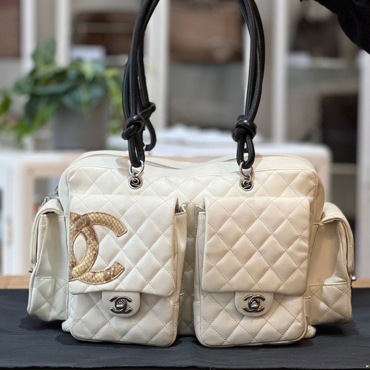 Chanel reporter bag on sale