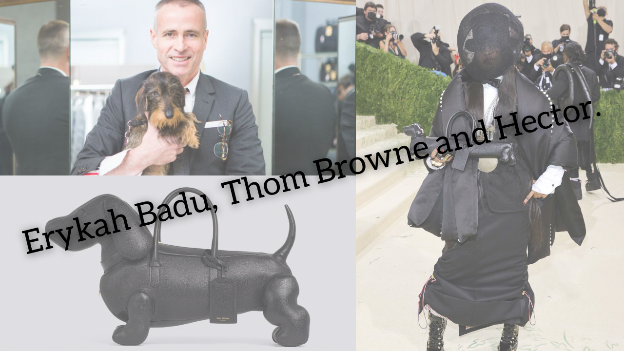 Erykah Badu, Thom Browne and Hector.