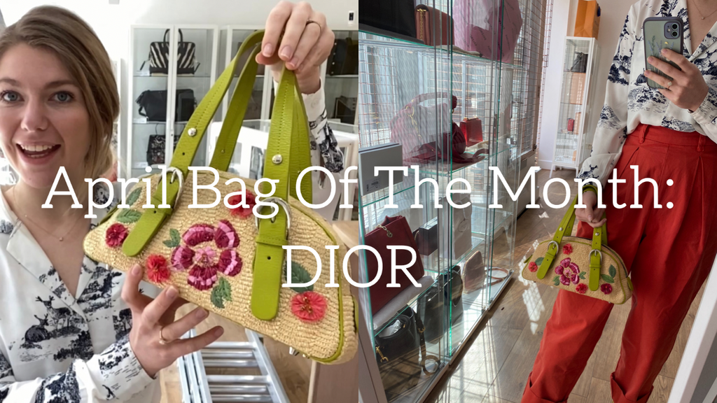 April’s Bag Of The Month: Vintage Dior.