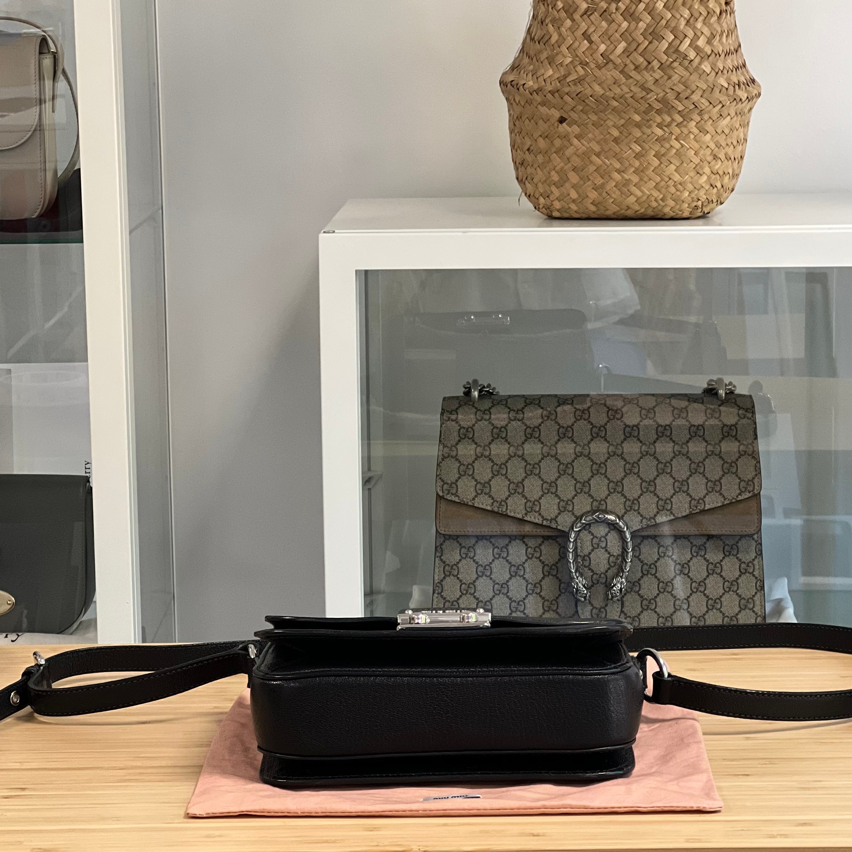 Preloved Miu Miu Madras Bandouliera