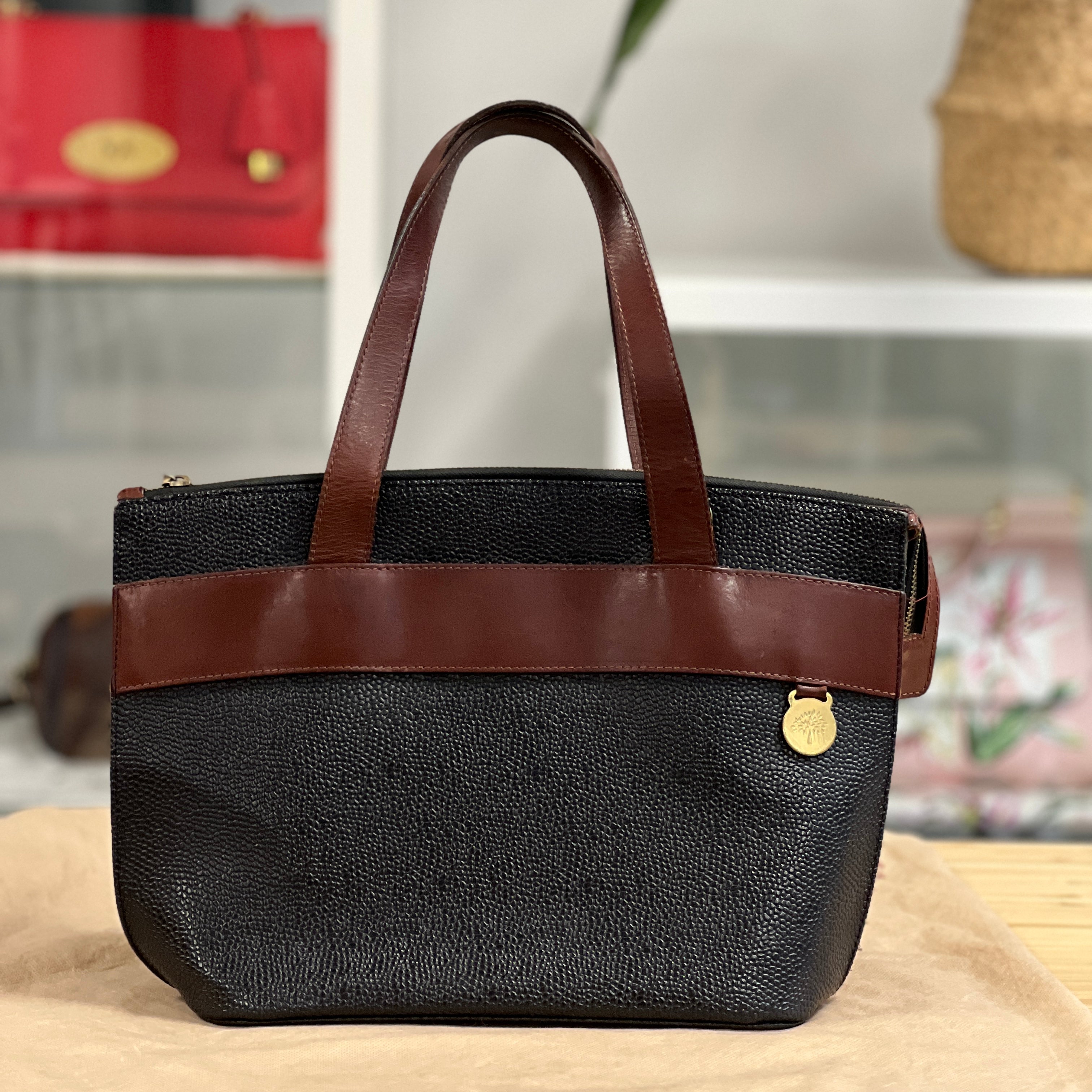 Mulberry Scotchgrain Tote