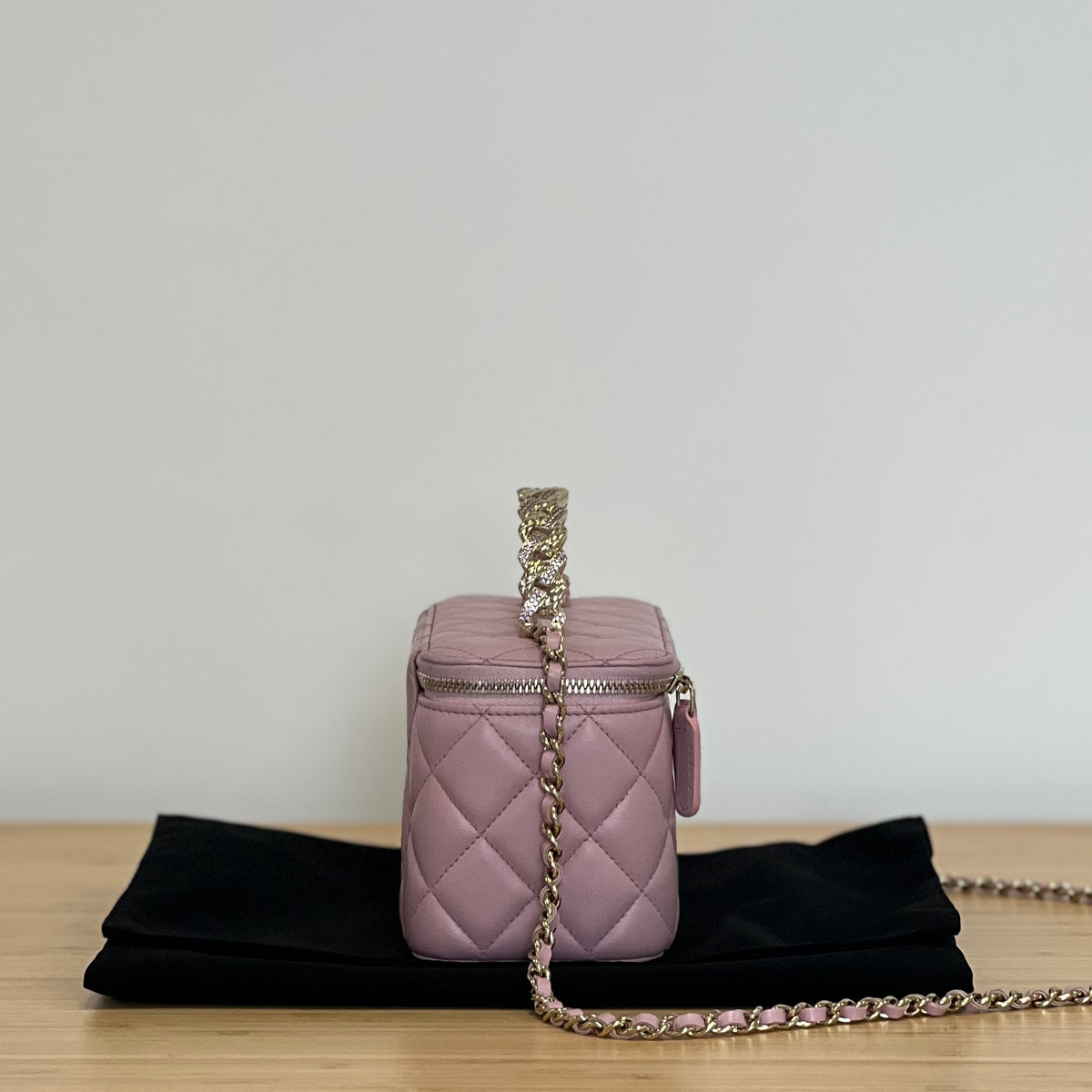 Chanel Crystal Top Handle Vanity