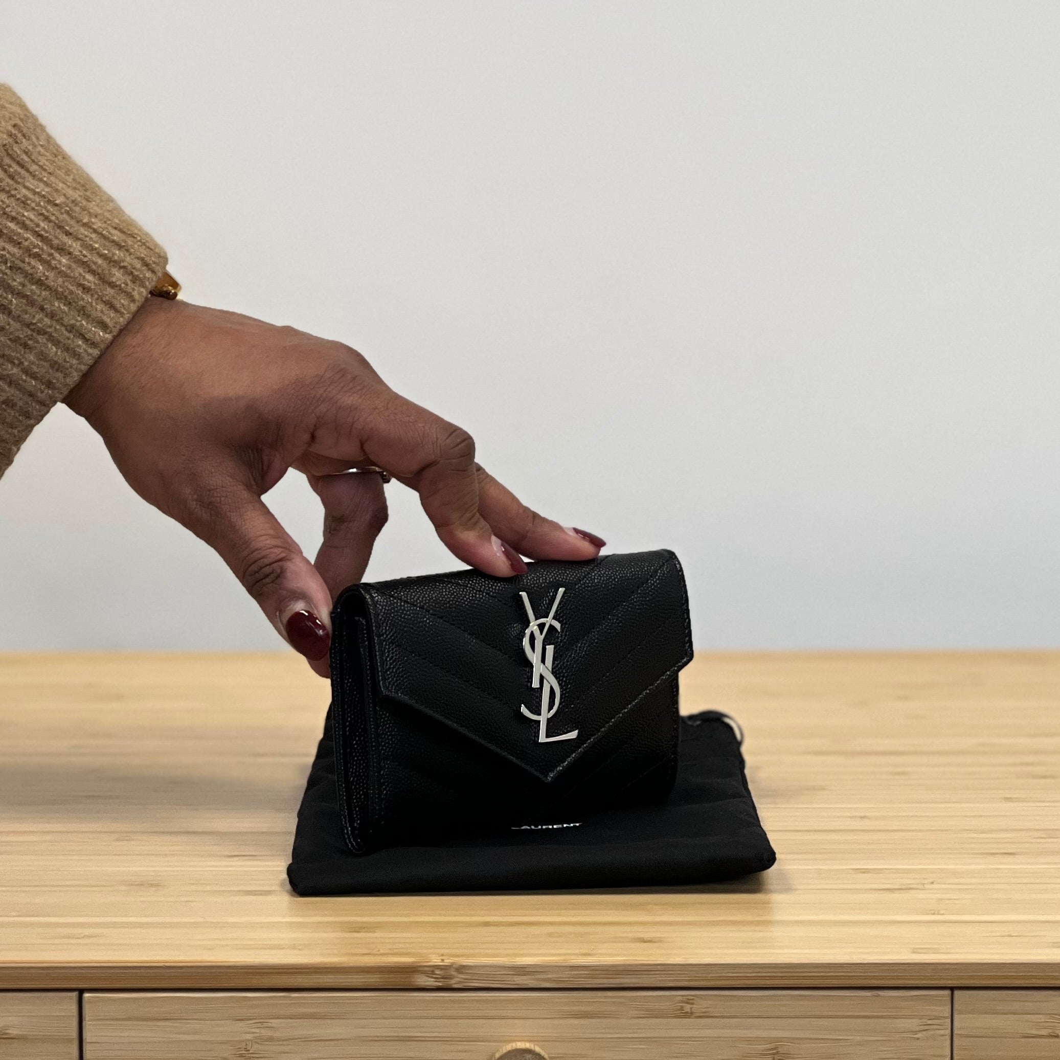 Preloved Saint Laurent Envelope Wallet