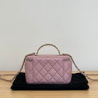 Chanel Crystal Top Handle Vanity