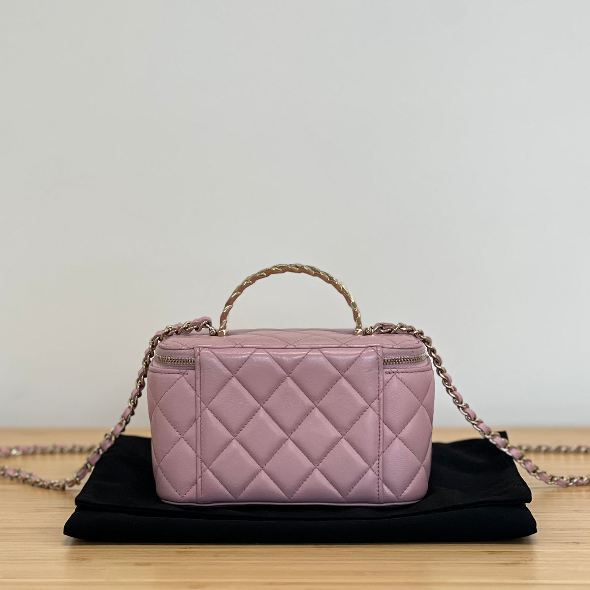 Chanel Crystal Top Handle Vanity