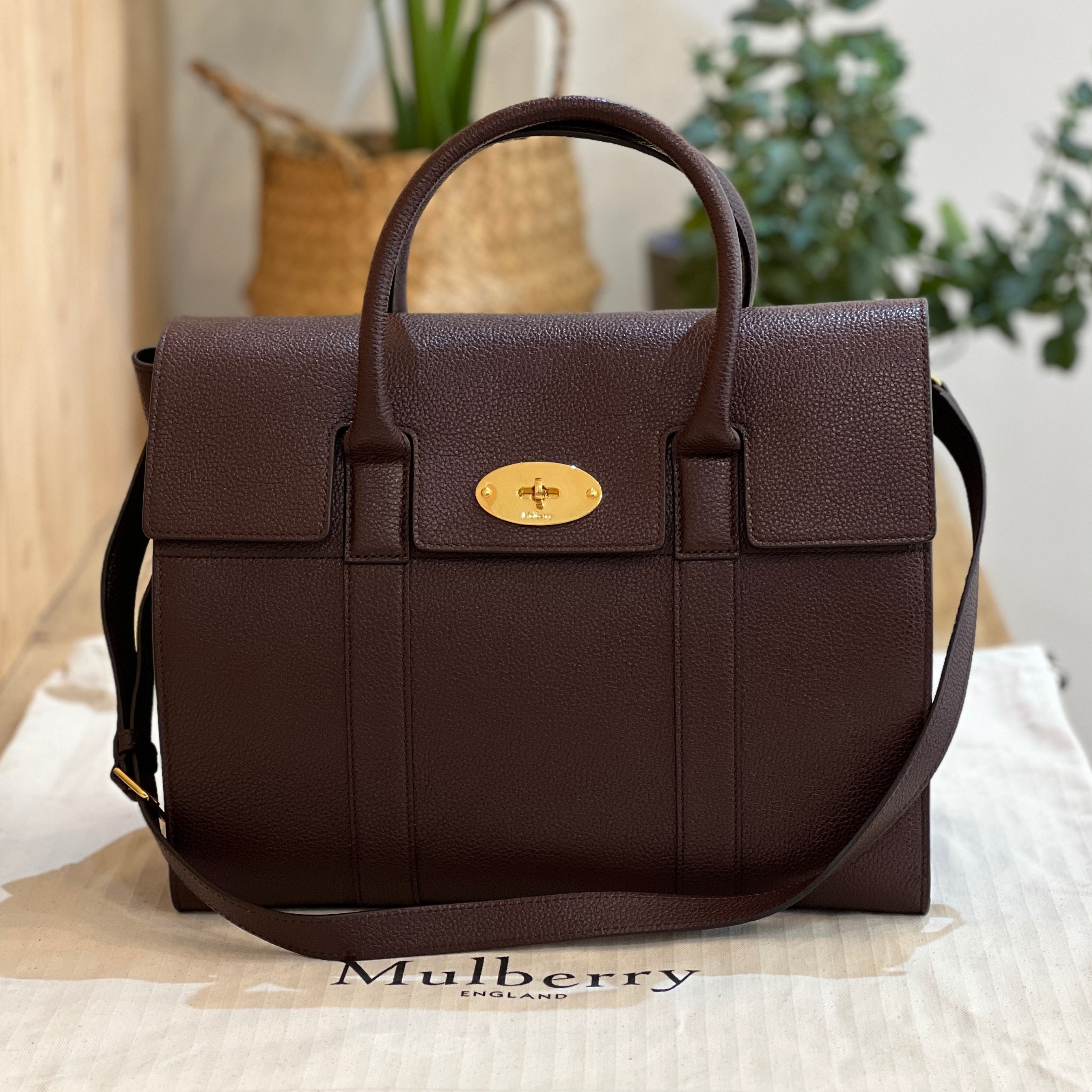Mulberry Bayswater With Strap