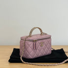 Chanel Crystal Top Handle Vanity