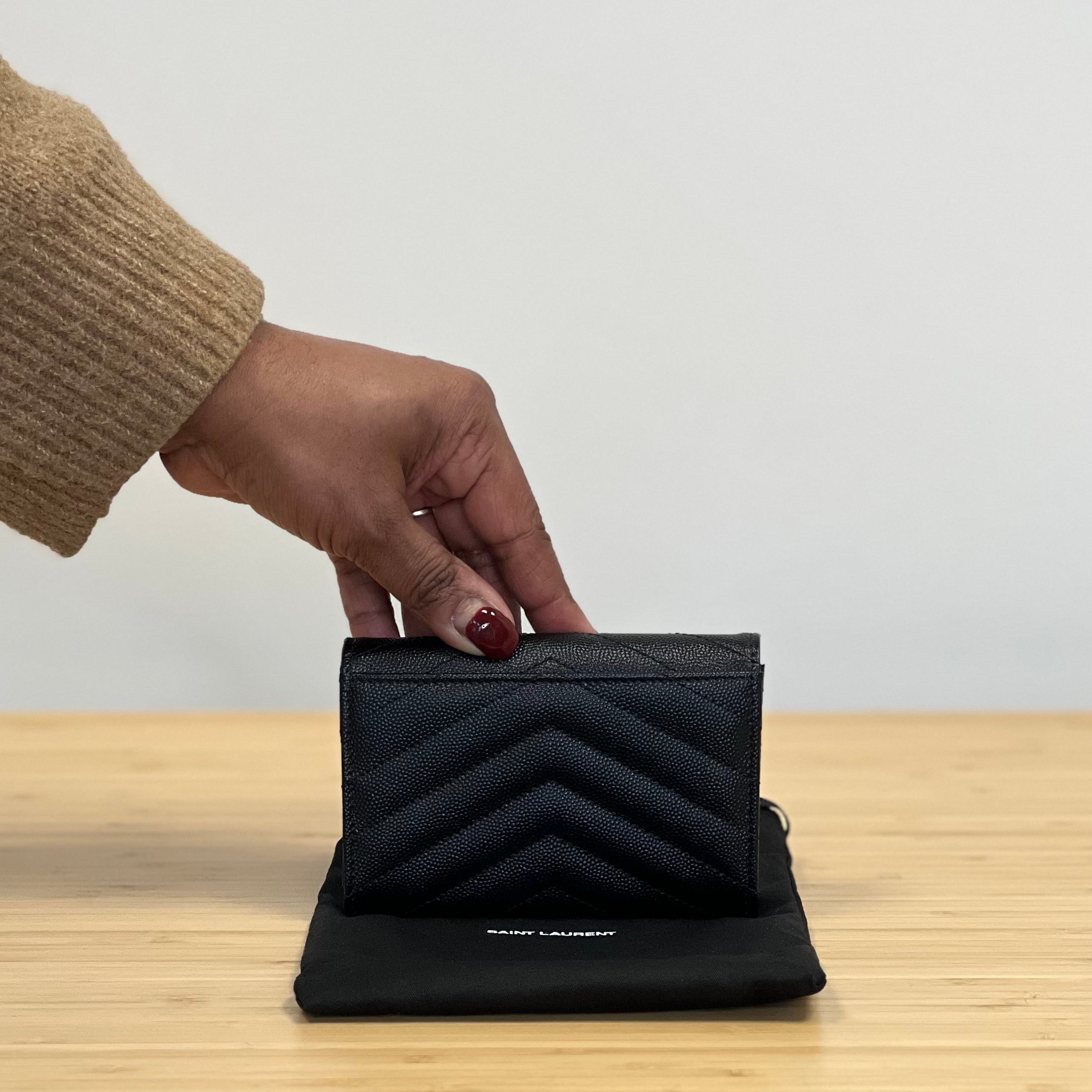 Preloved Saint Laurent Envelope Wallet