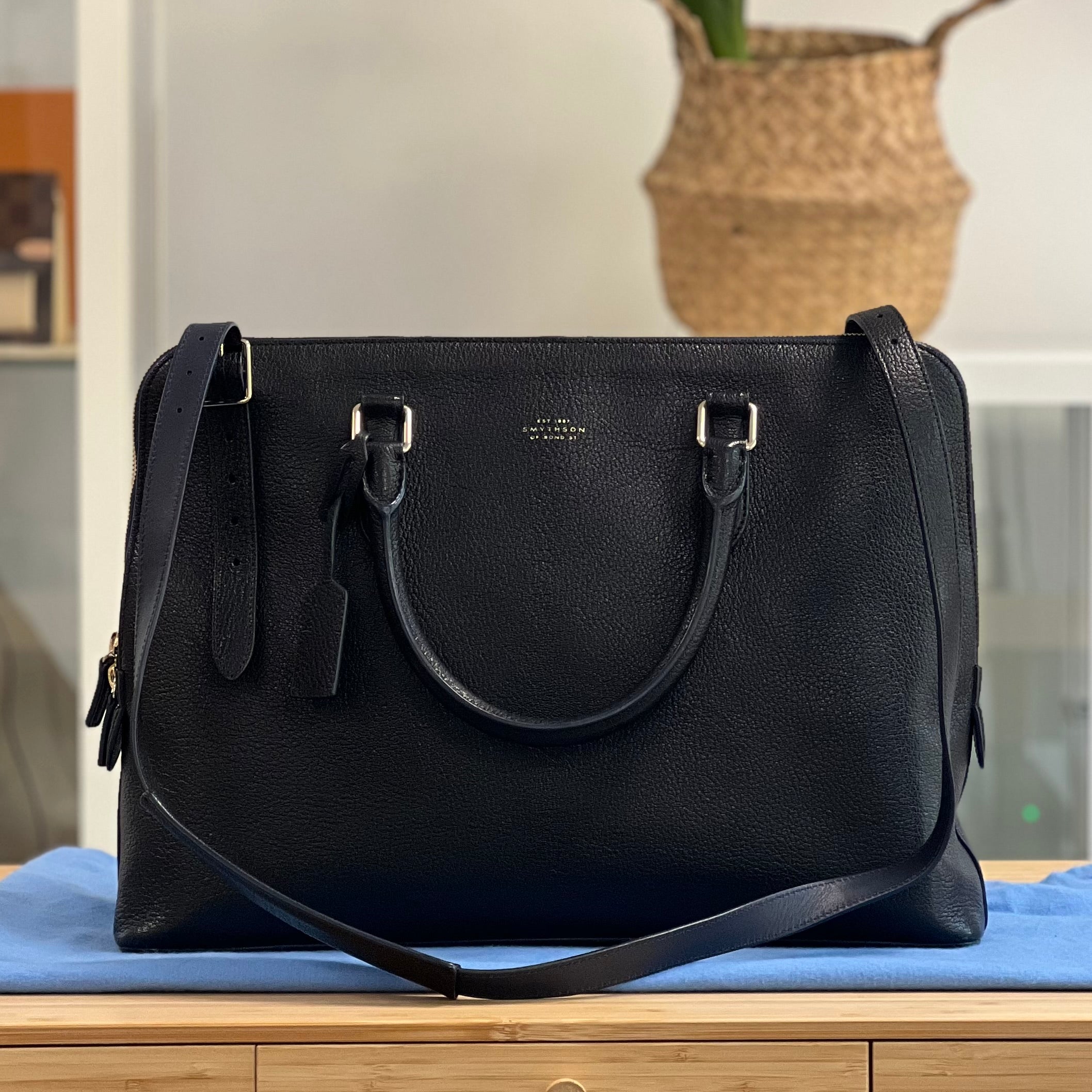 Preloved Smythson Laptop Bag
