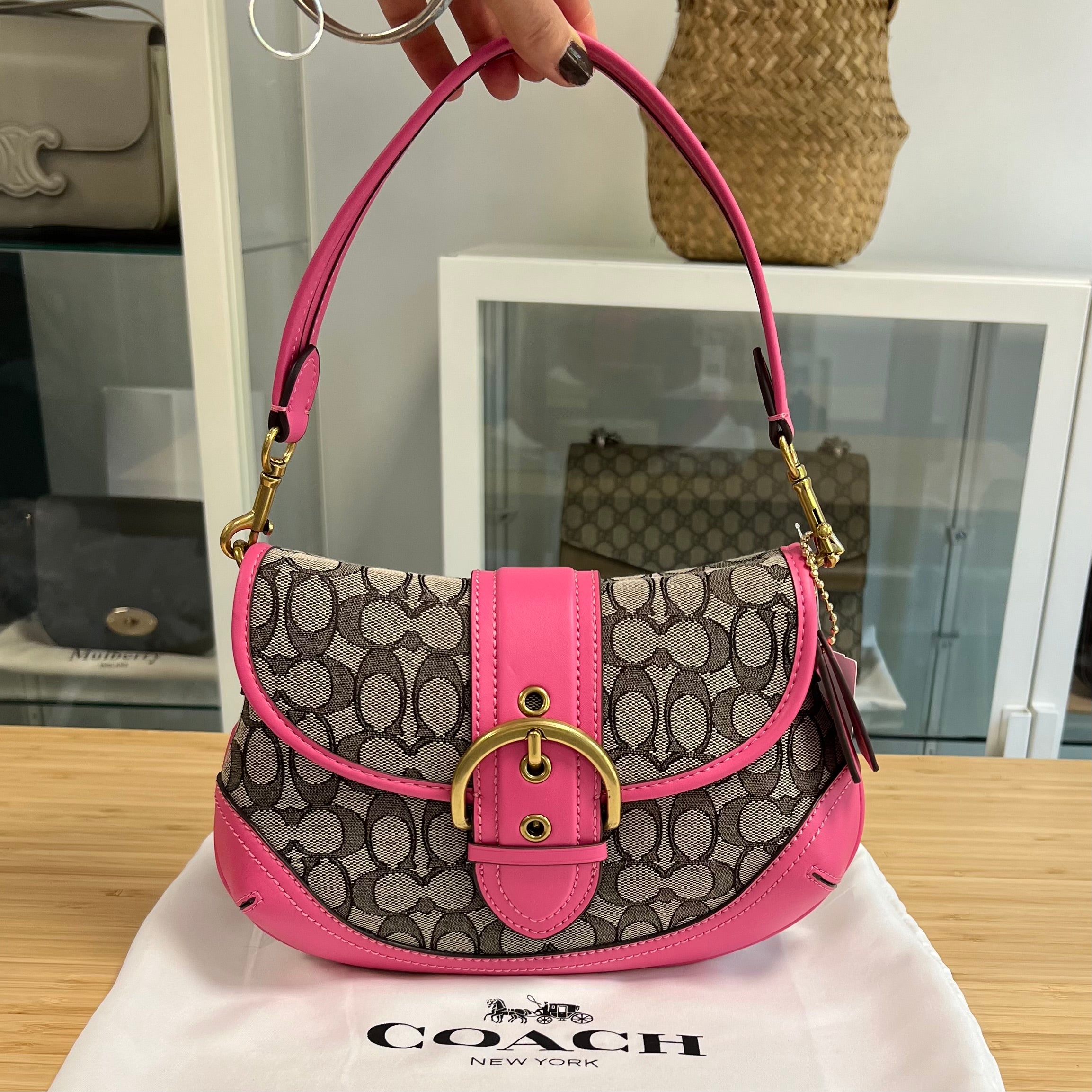 Preloved Coach Signature Soho Flap