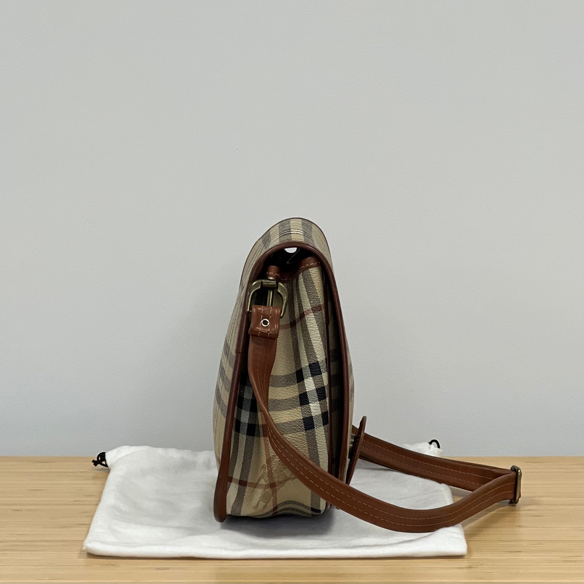 Burberry Vintage Saddle Crossbody
