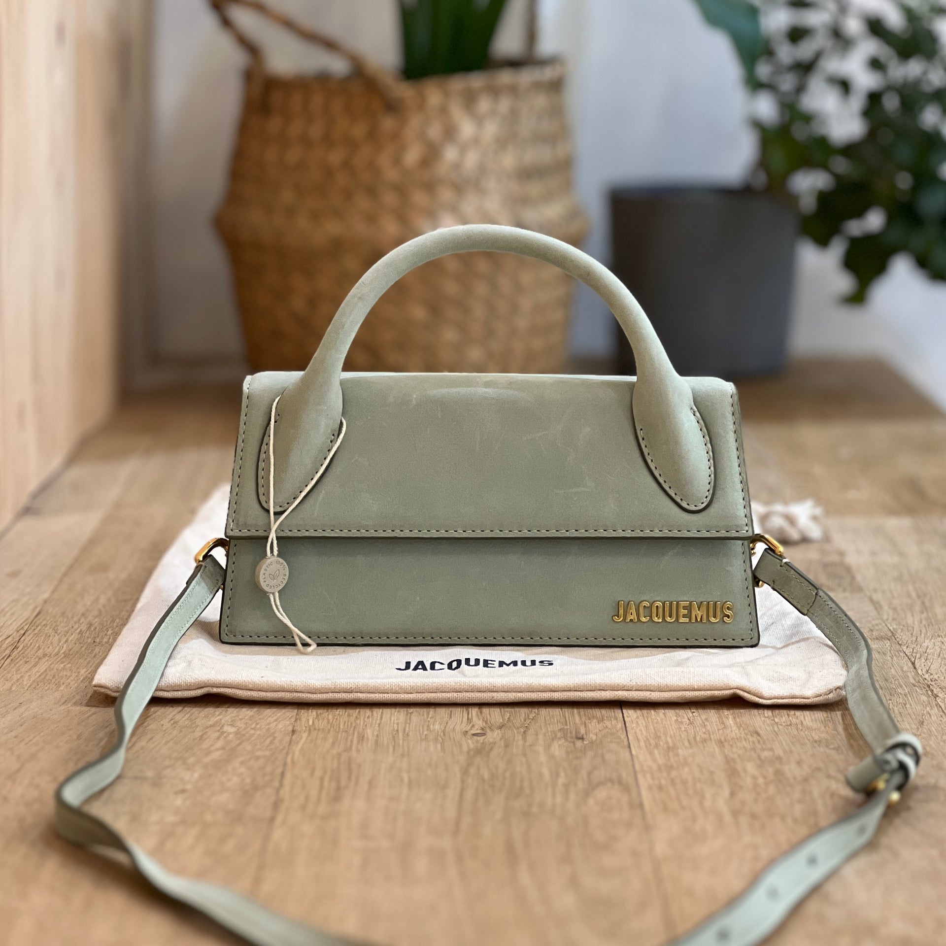 đeo Chéo Jacquemus Le Chiquito Mini Leather Tote Túi Xách Nữ