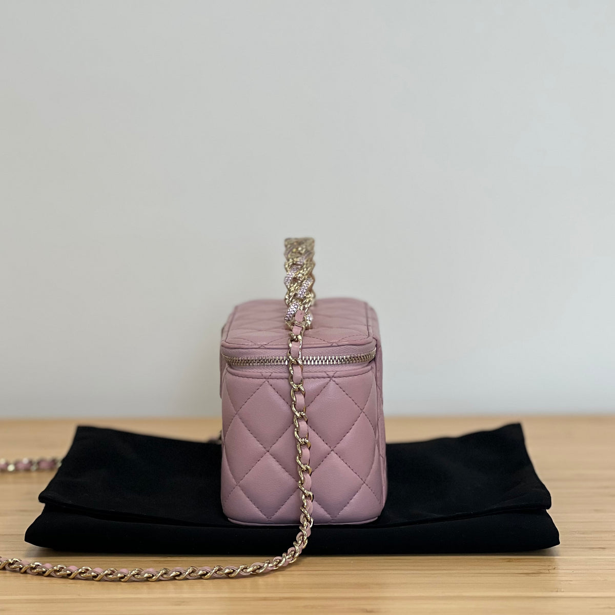 Chanel Crystal Top Handle Vanity
