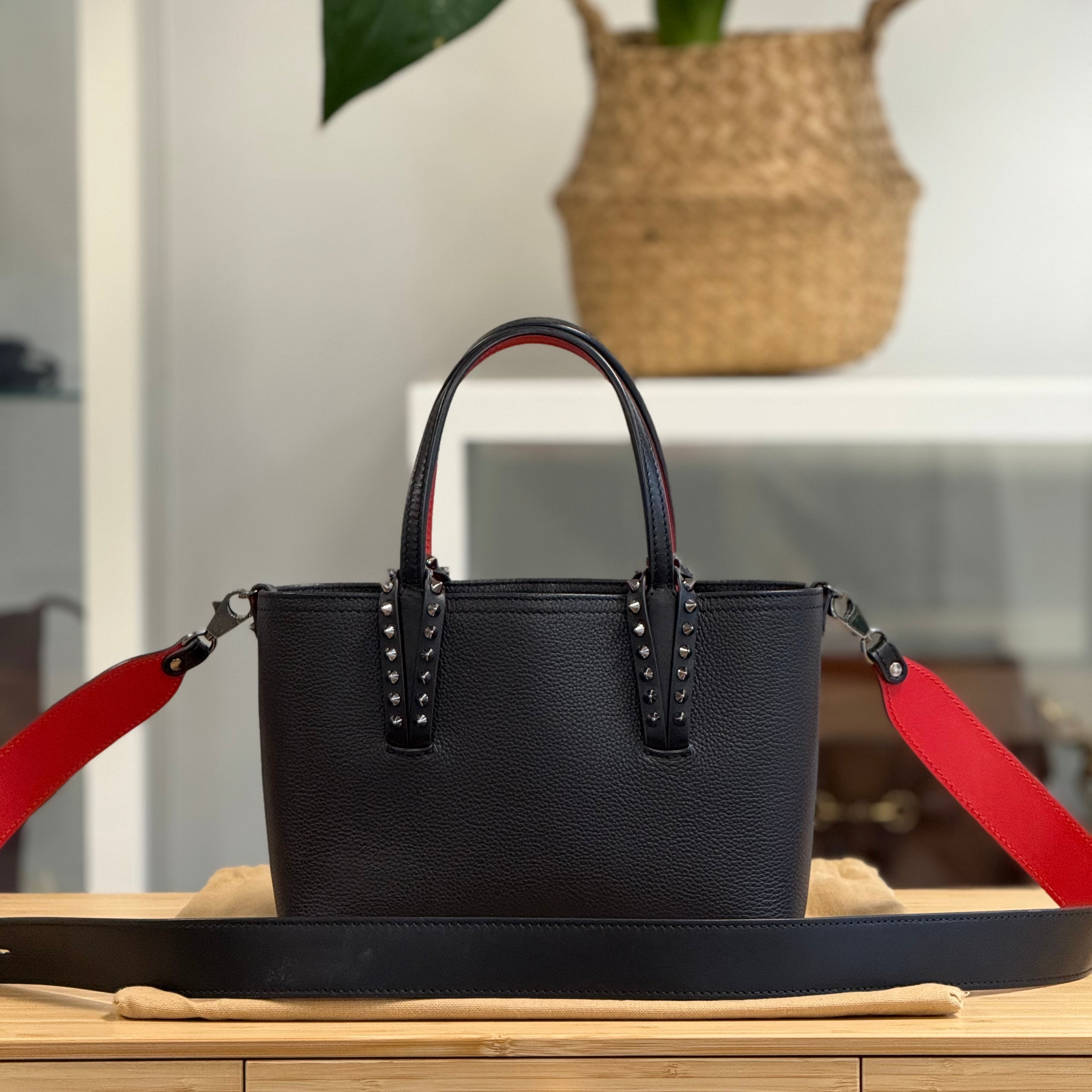 Preloved Louboutin Cabata Tote