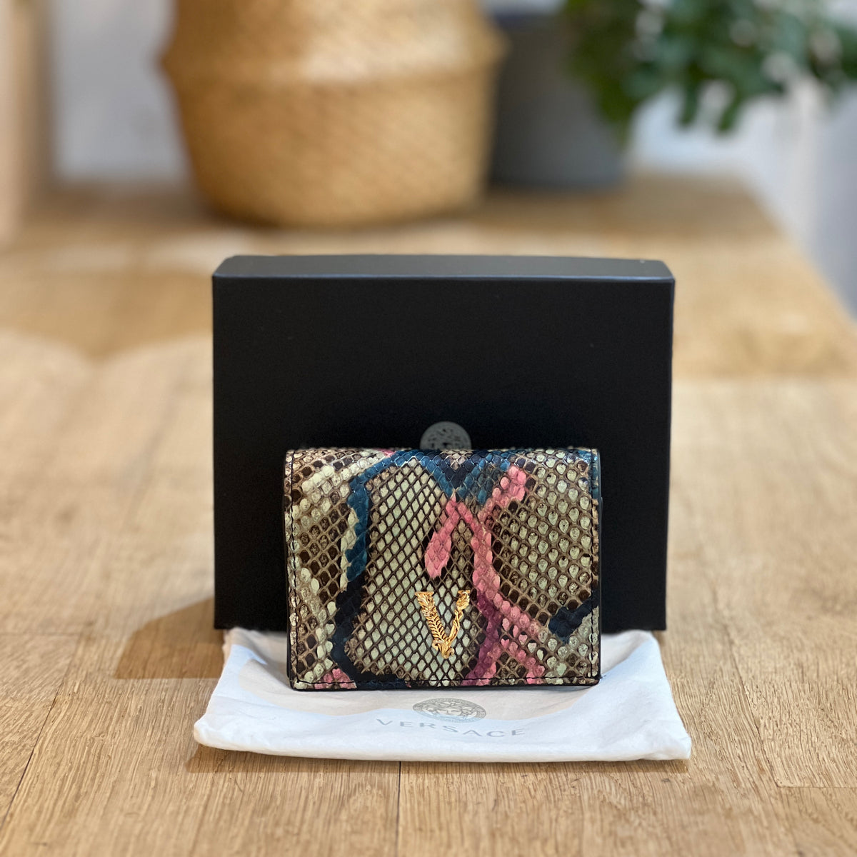 versace python logo Images High Quality Grahic Versace Python Wallet – ARMCANDY BAG CO