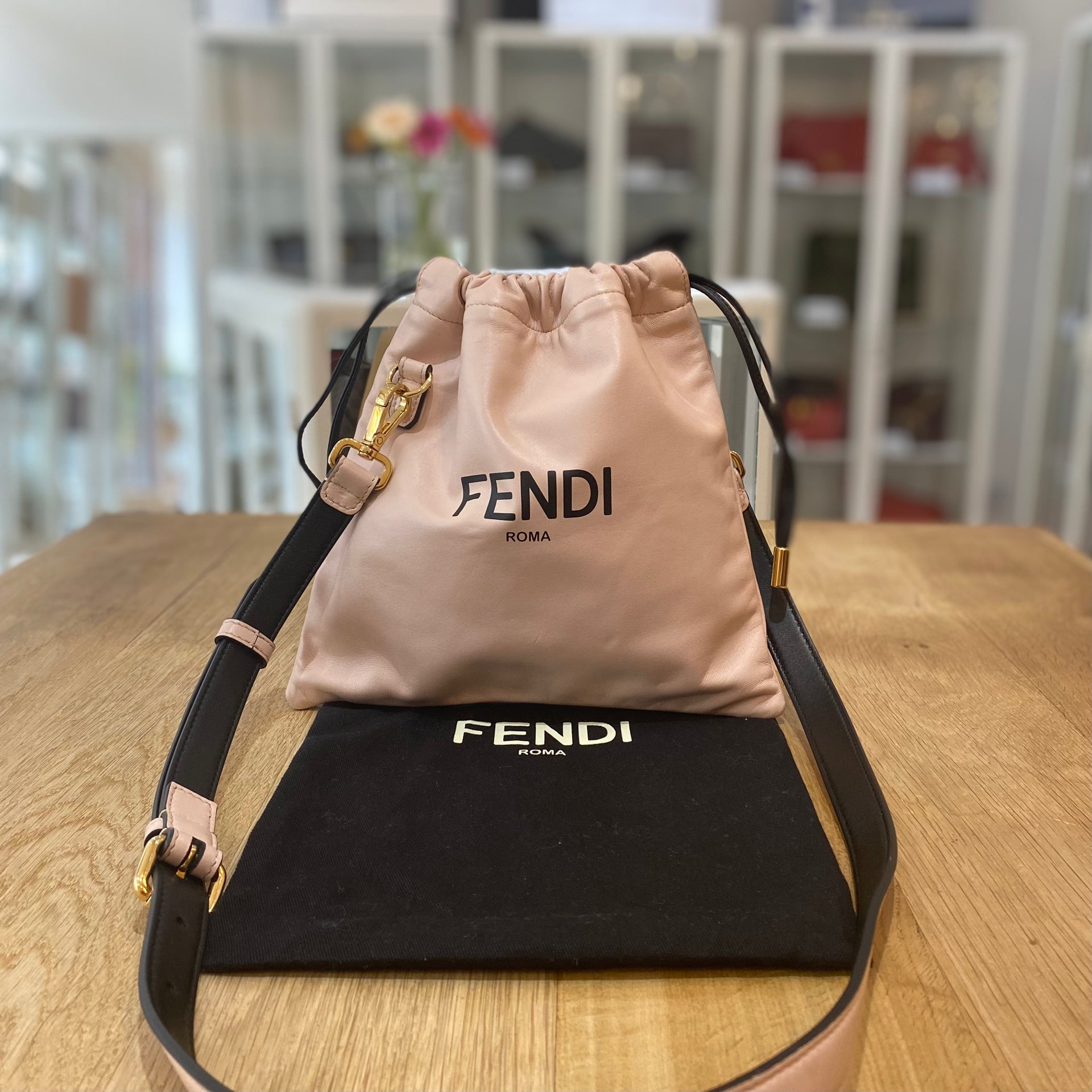 Fendi drawstring online