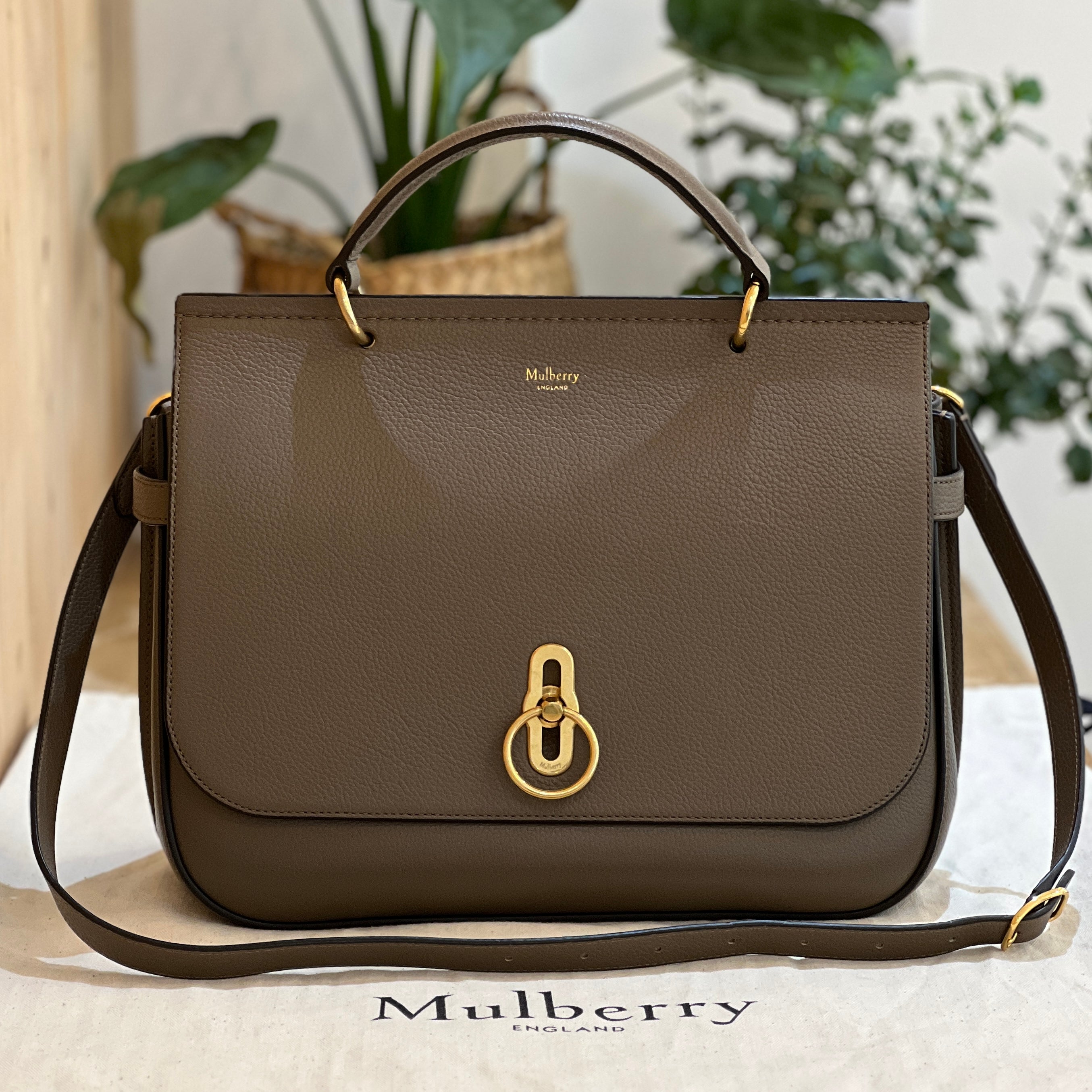 Mulberry Small Amberley Large Amberley Satchel Mulberry Amberley