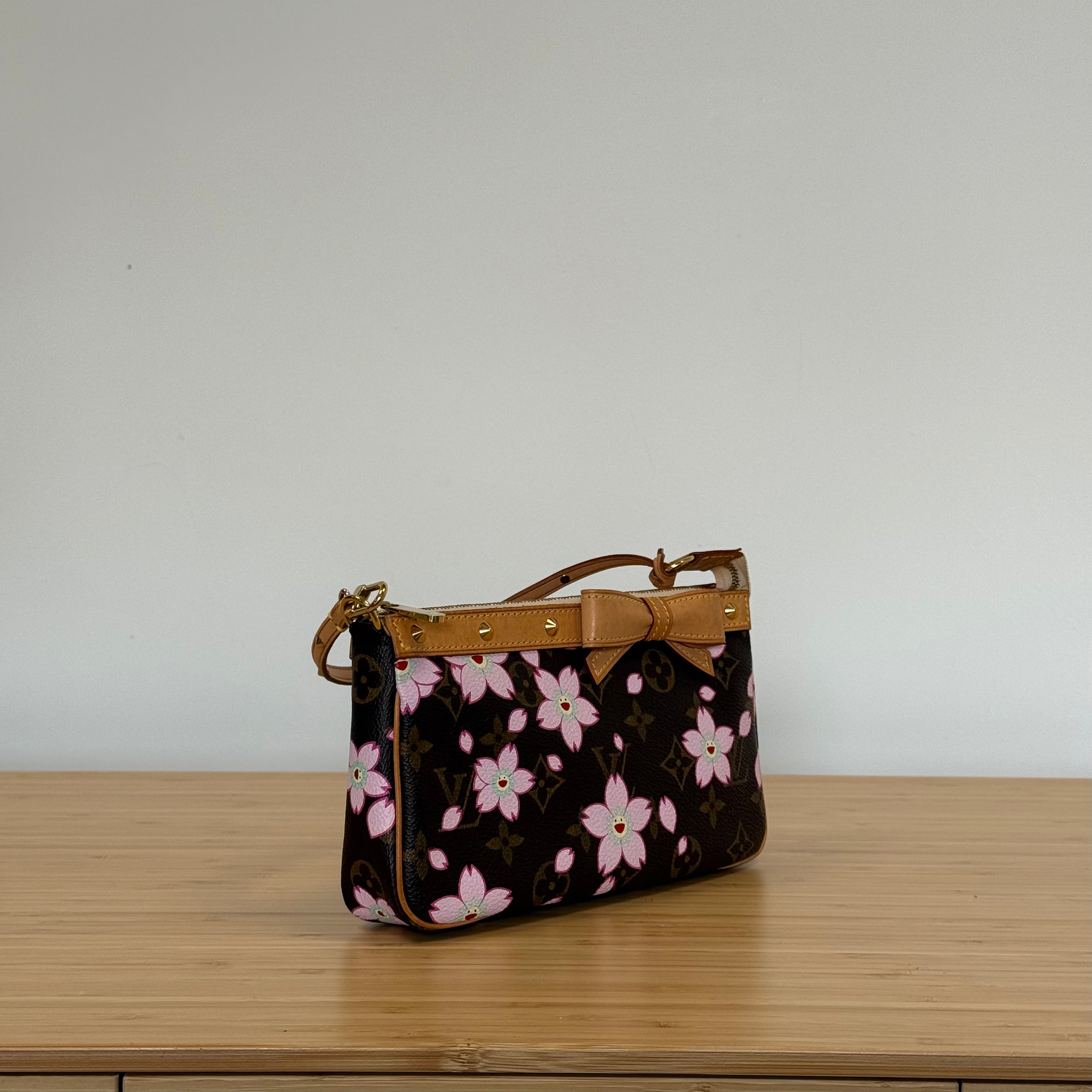 Louis Vuitton x Takashi Murakami Cherry Blossom Pochette Accessoires