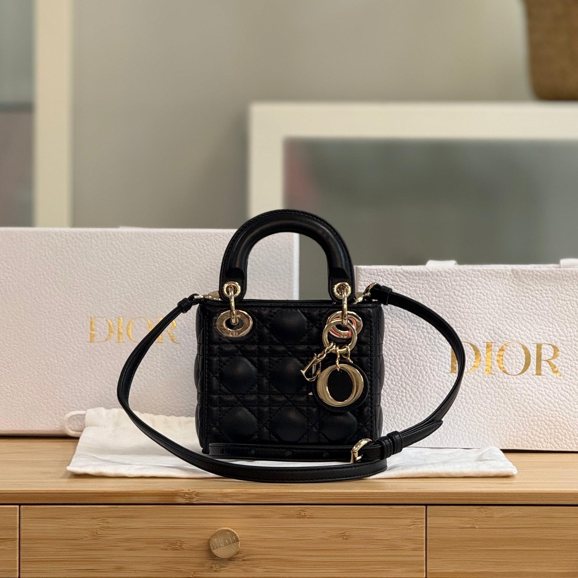 Dior Lady Dior Micro – ARMCANDY BAG CO