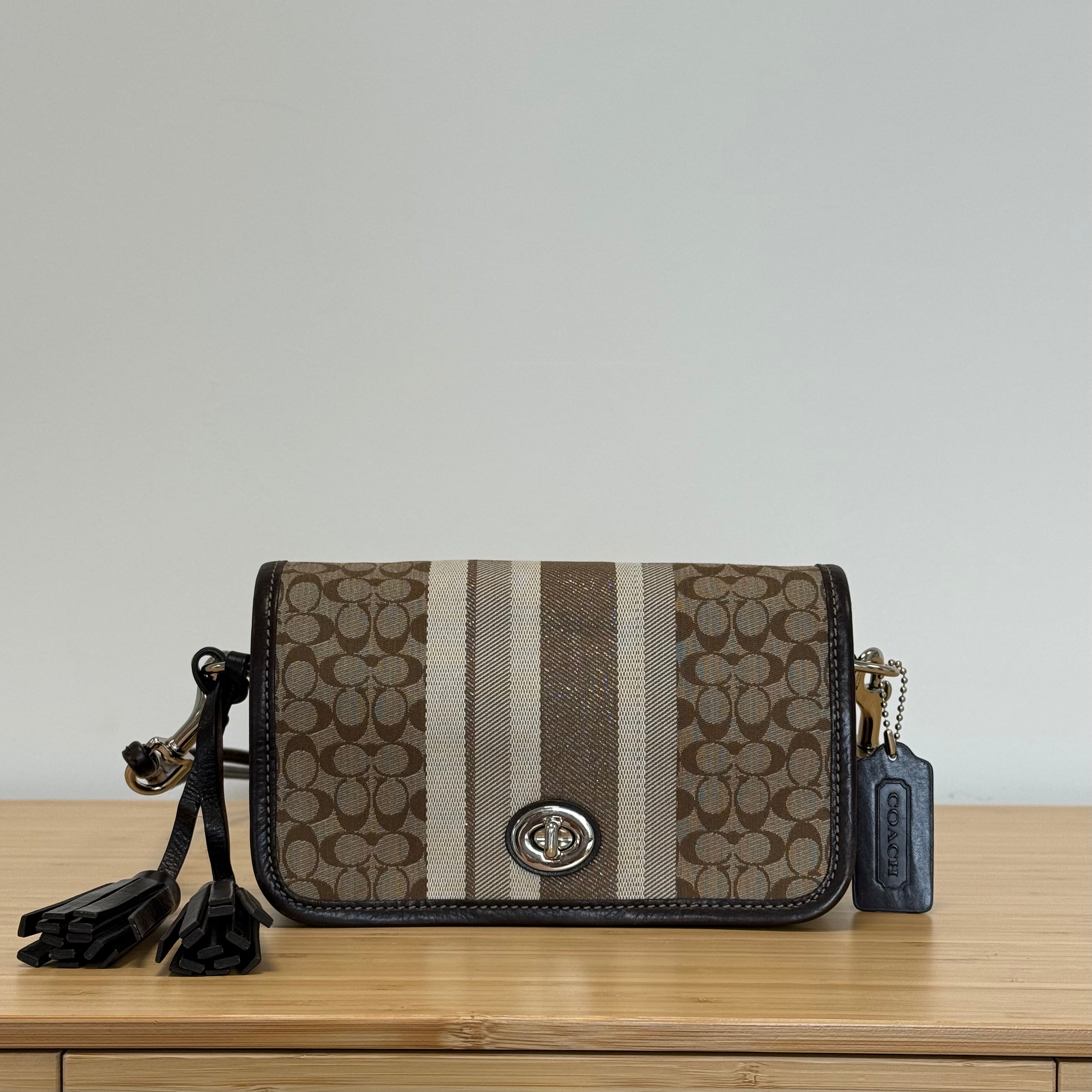 Coach Legacy Signature Penny Crossbody