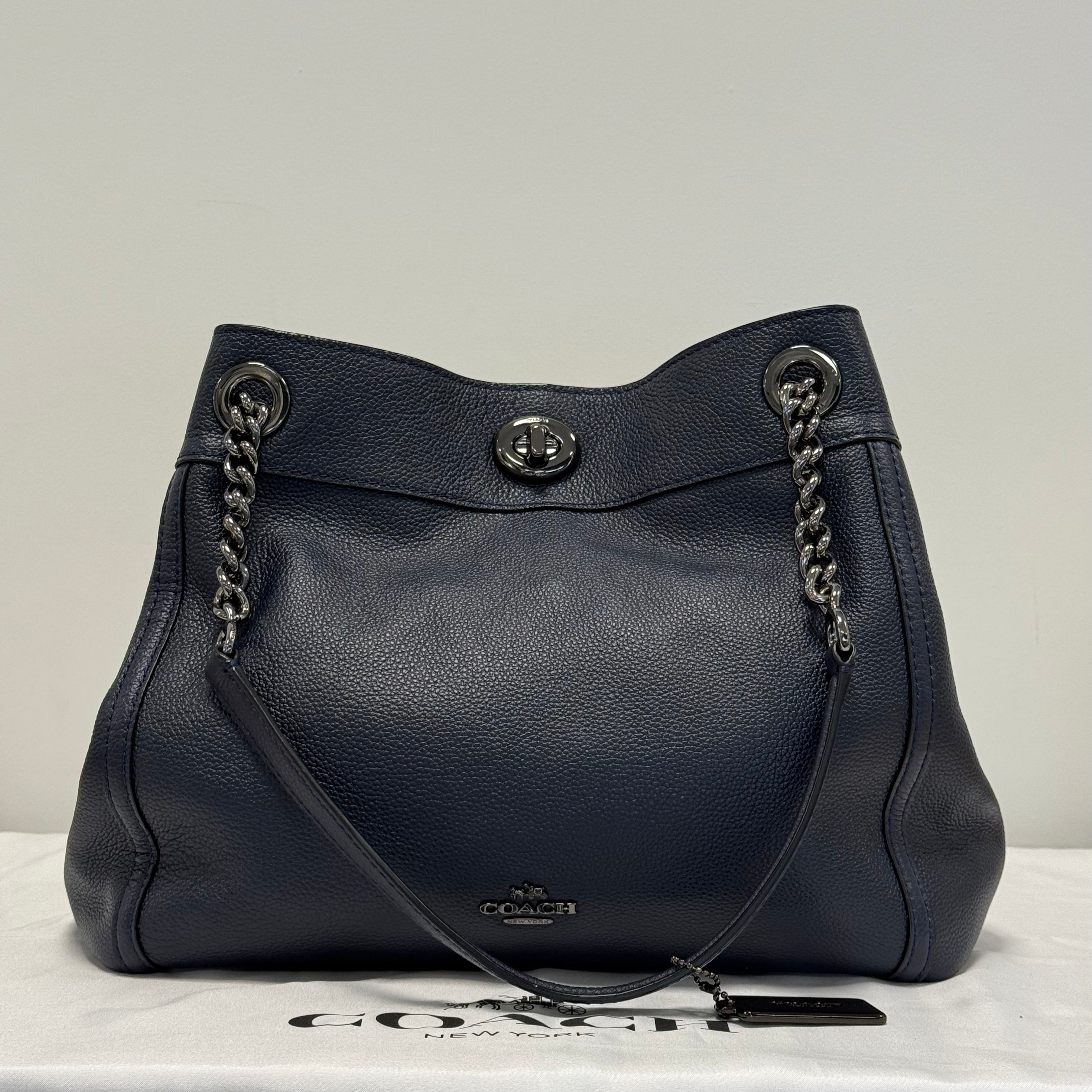 Coach Turn-Lock Edie Shoulder