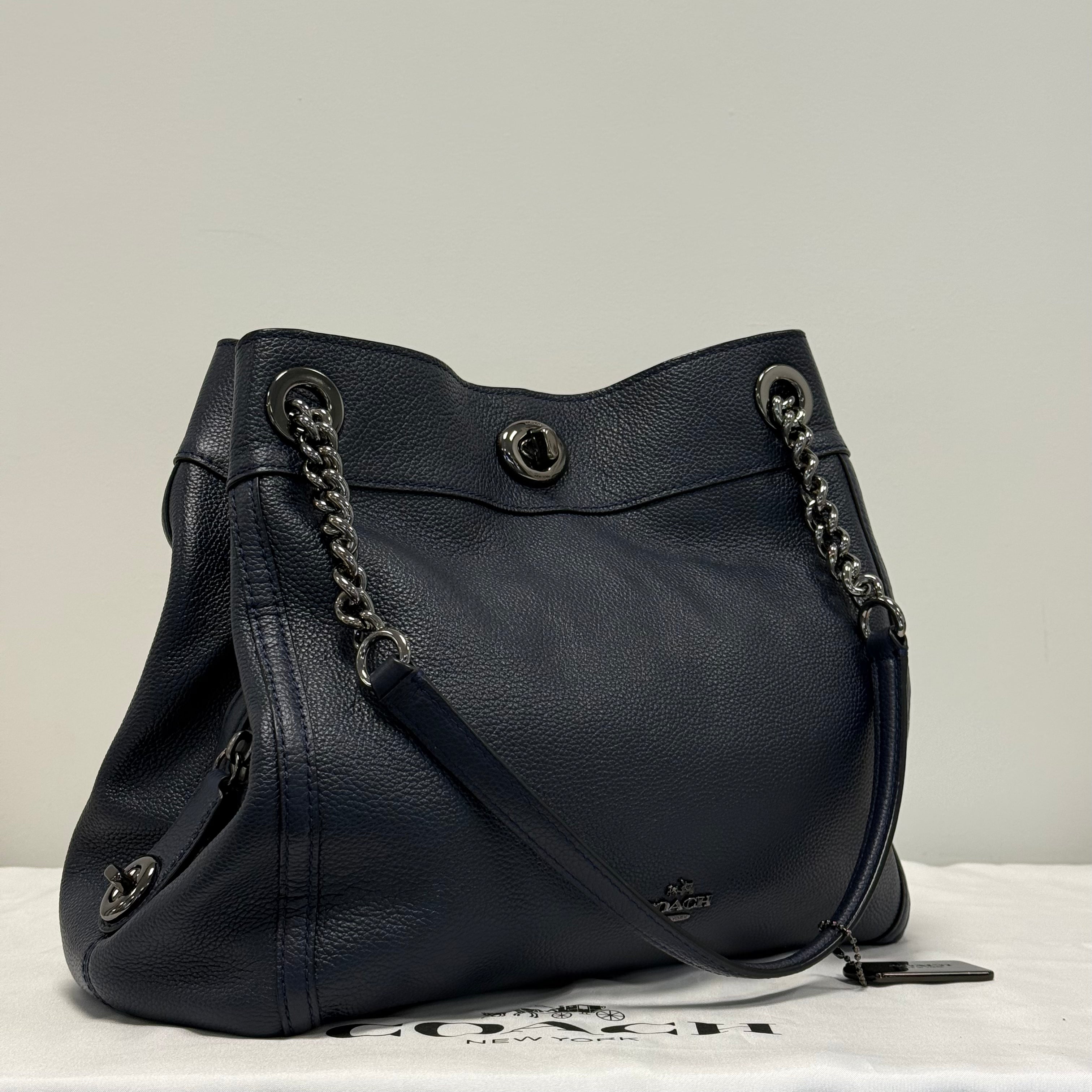 Coach Turn-Lock Edie Shoulder