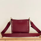 Valentino Rockstud Flip-Lock Messenger