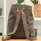 Preloved Mulberry Vintage Scotchgrain Backpack