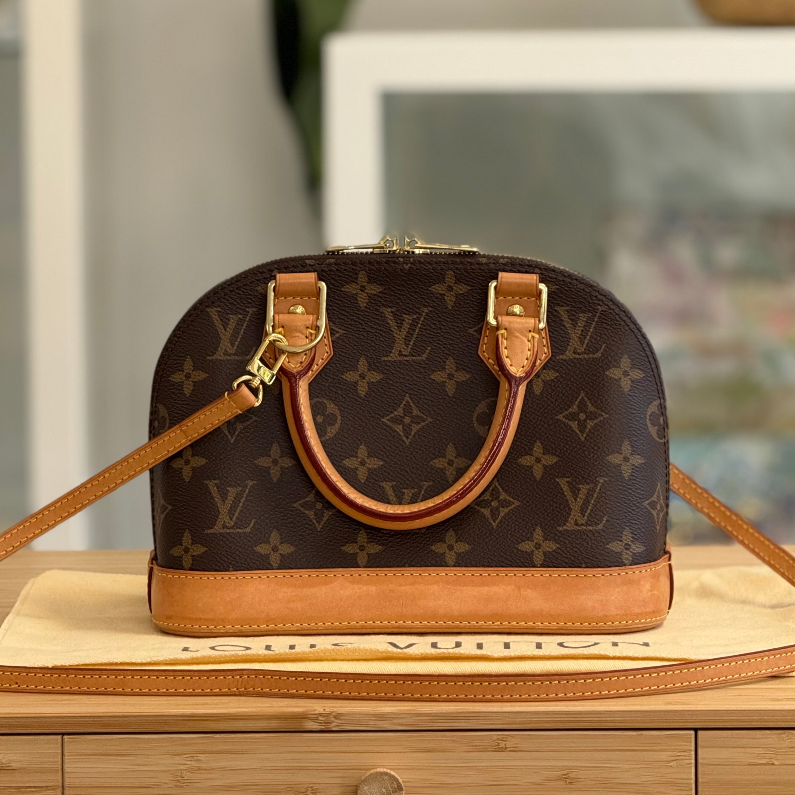 Nano Louis Vuitton Alma Piccola Bb Monogram Alma Mini Lv Bag Louis