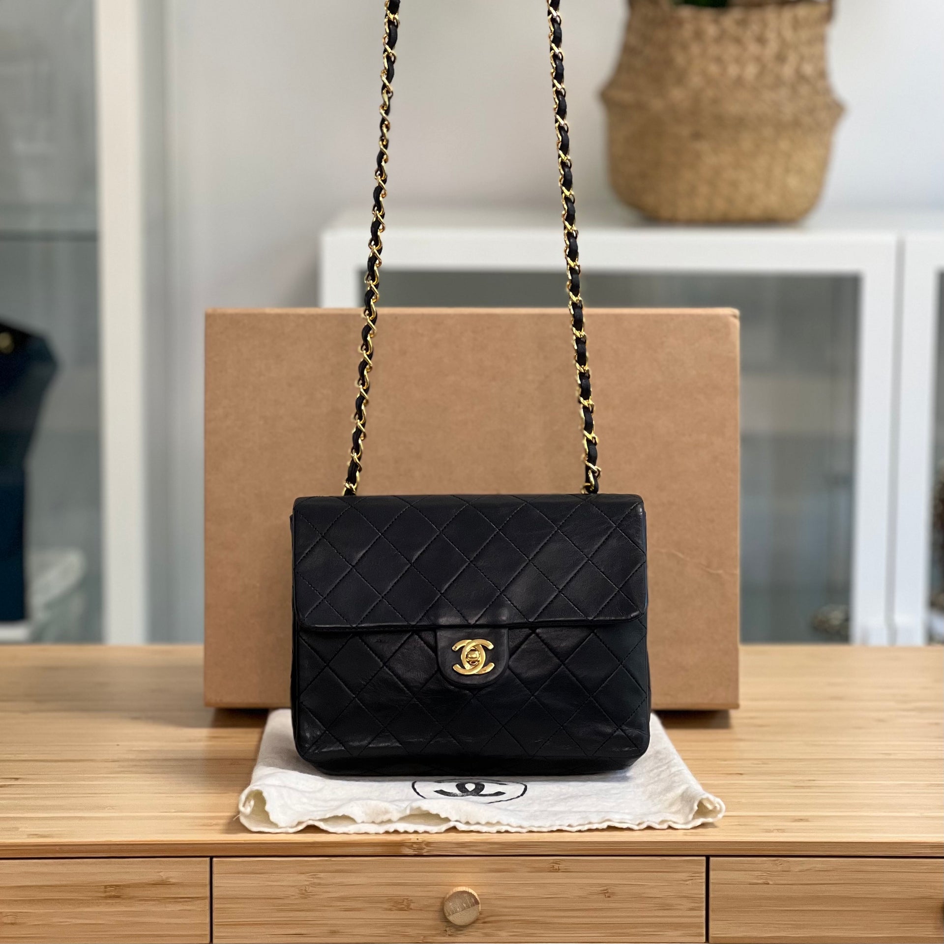 Vintage Chanel Quilted Bag Chanel Quilted Vintage Chanel Bag With