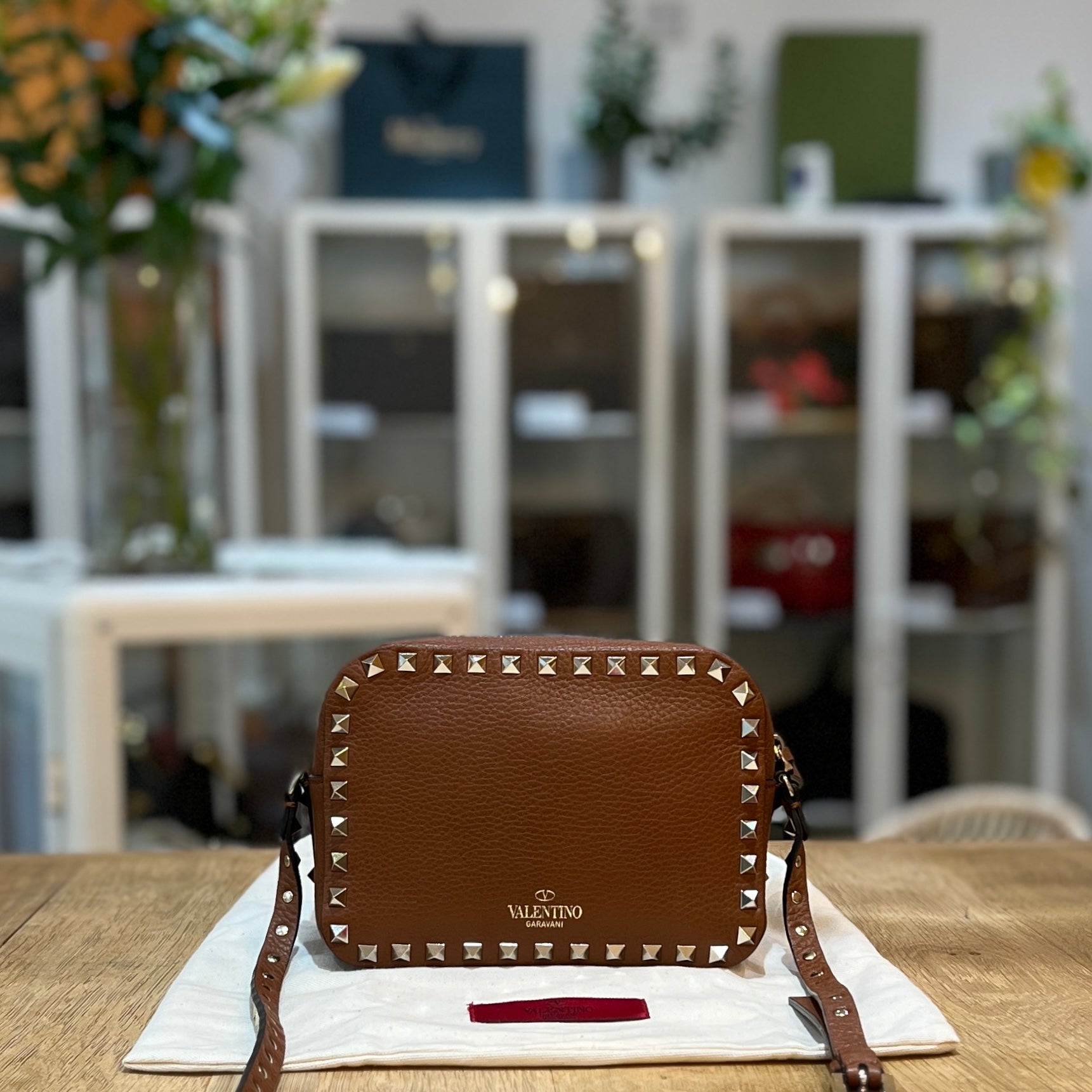 Valentino Rockstud Camera