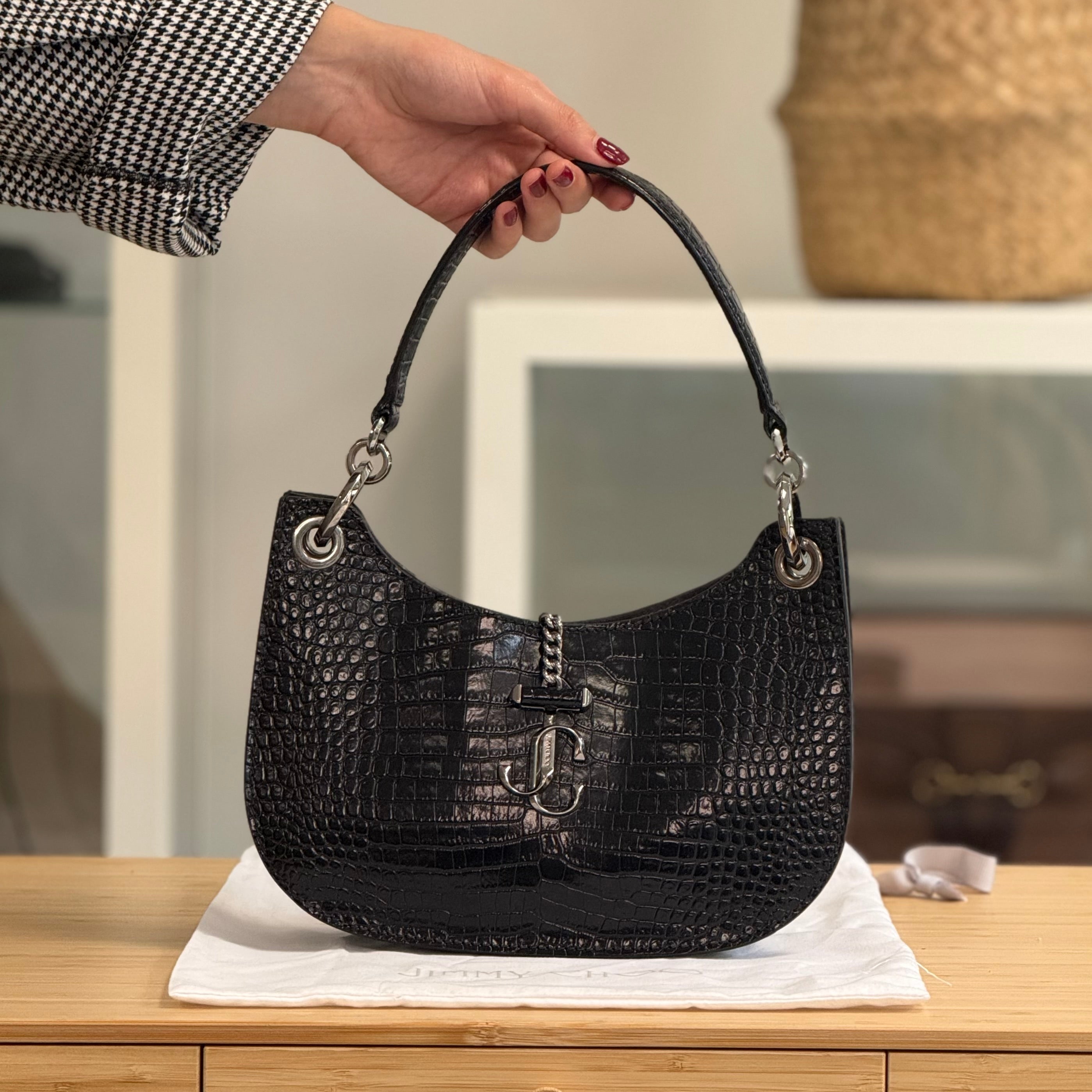 未使用　Jimmy Choo VARENNE HOBO/S Jimmy Choo Varenne Hobo – ARMCANDY BAG CO
