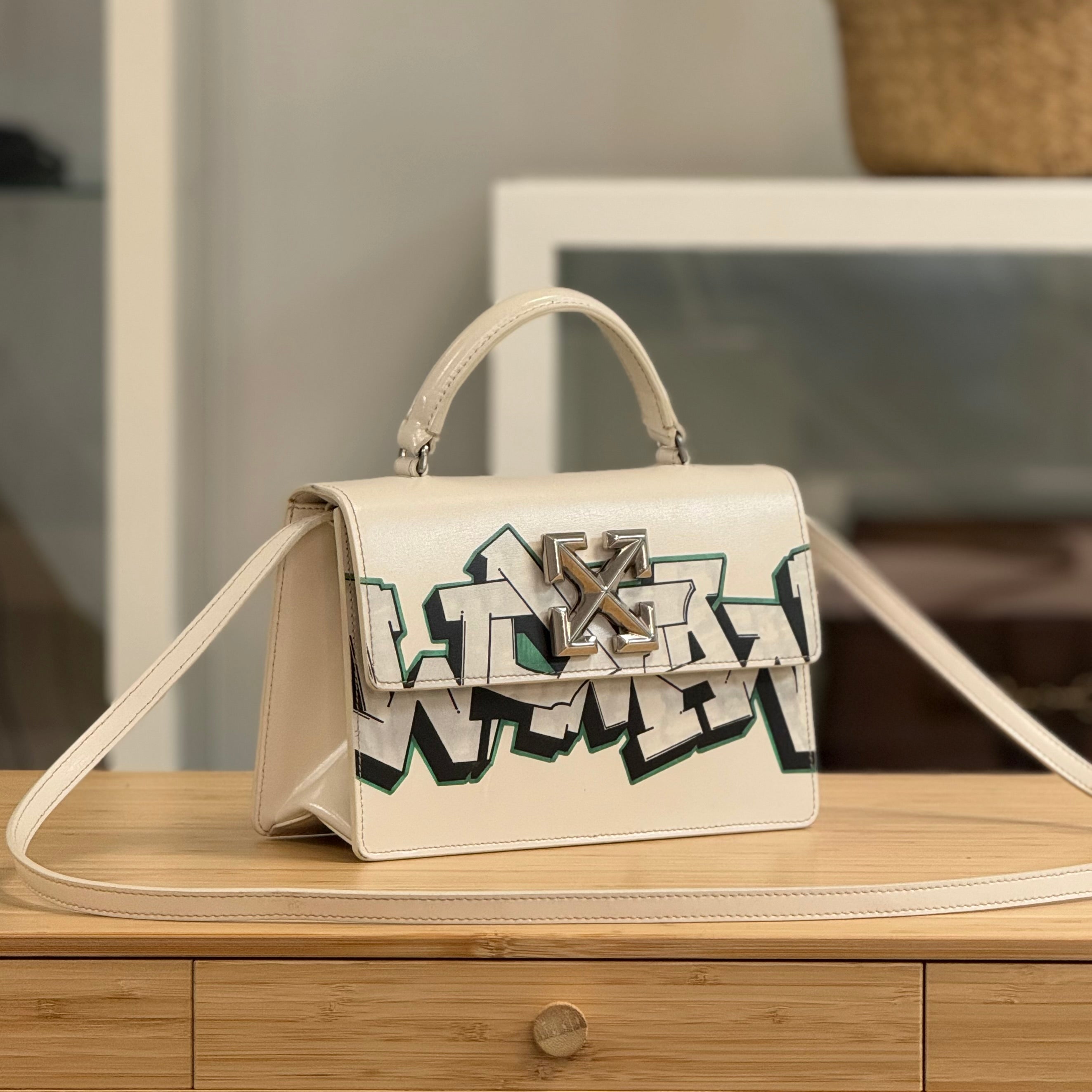 Off White Jitney Graffiti – ARMCANDY BAG CO