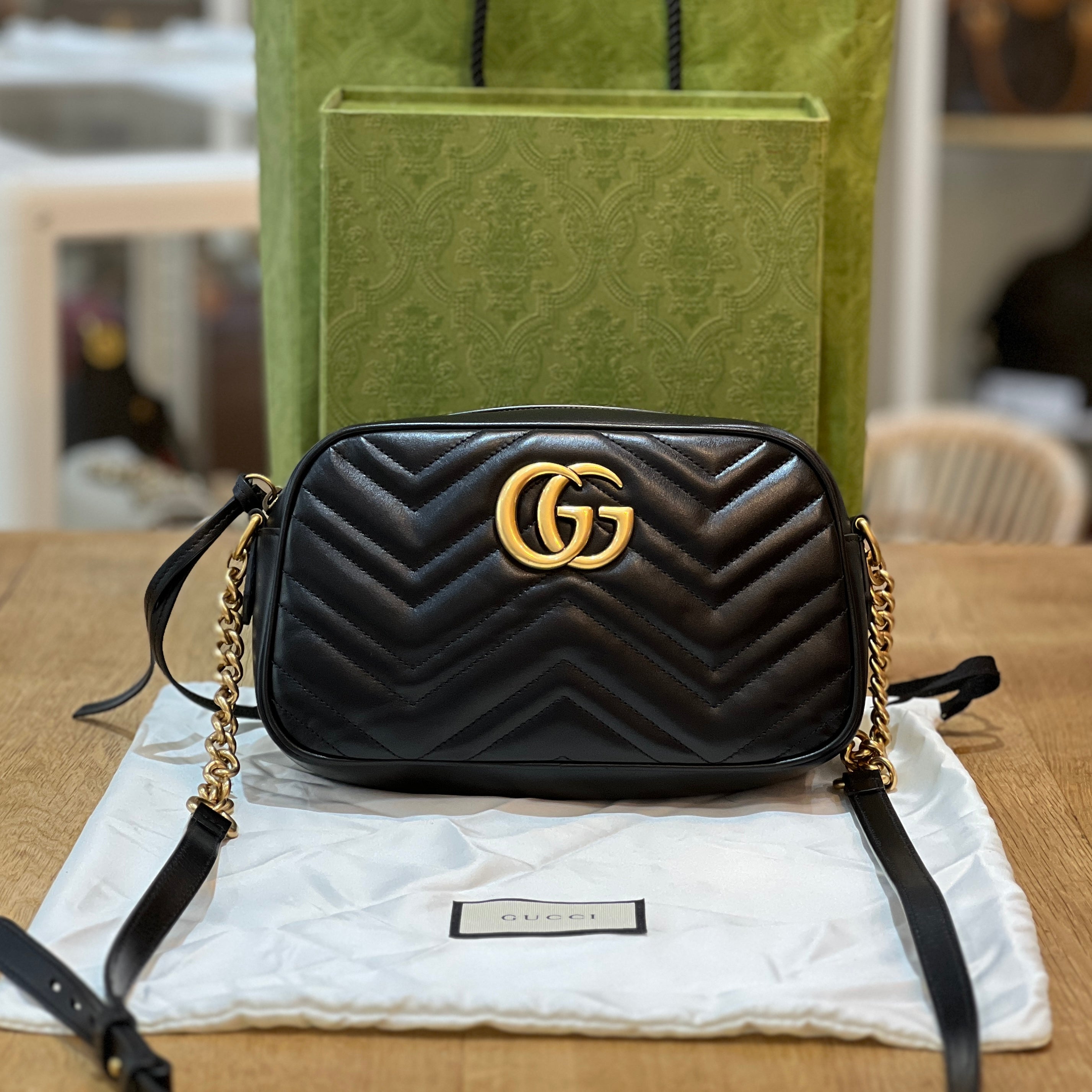 Fashion gucci small marmont camera bag