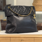 Chanel Vintage CC Shopping Tote