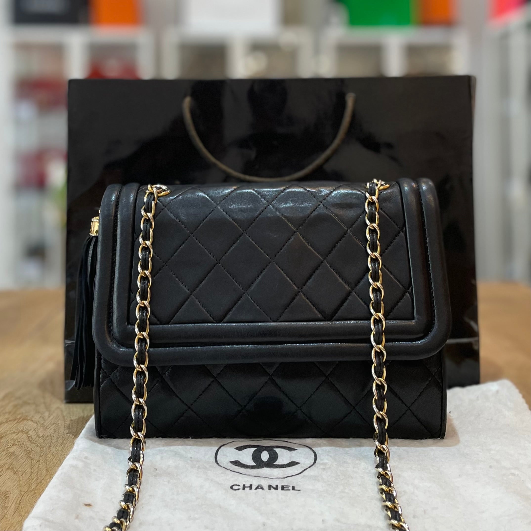 Chanel East West Handbag - 21 For Sale on 1stDibs