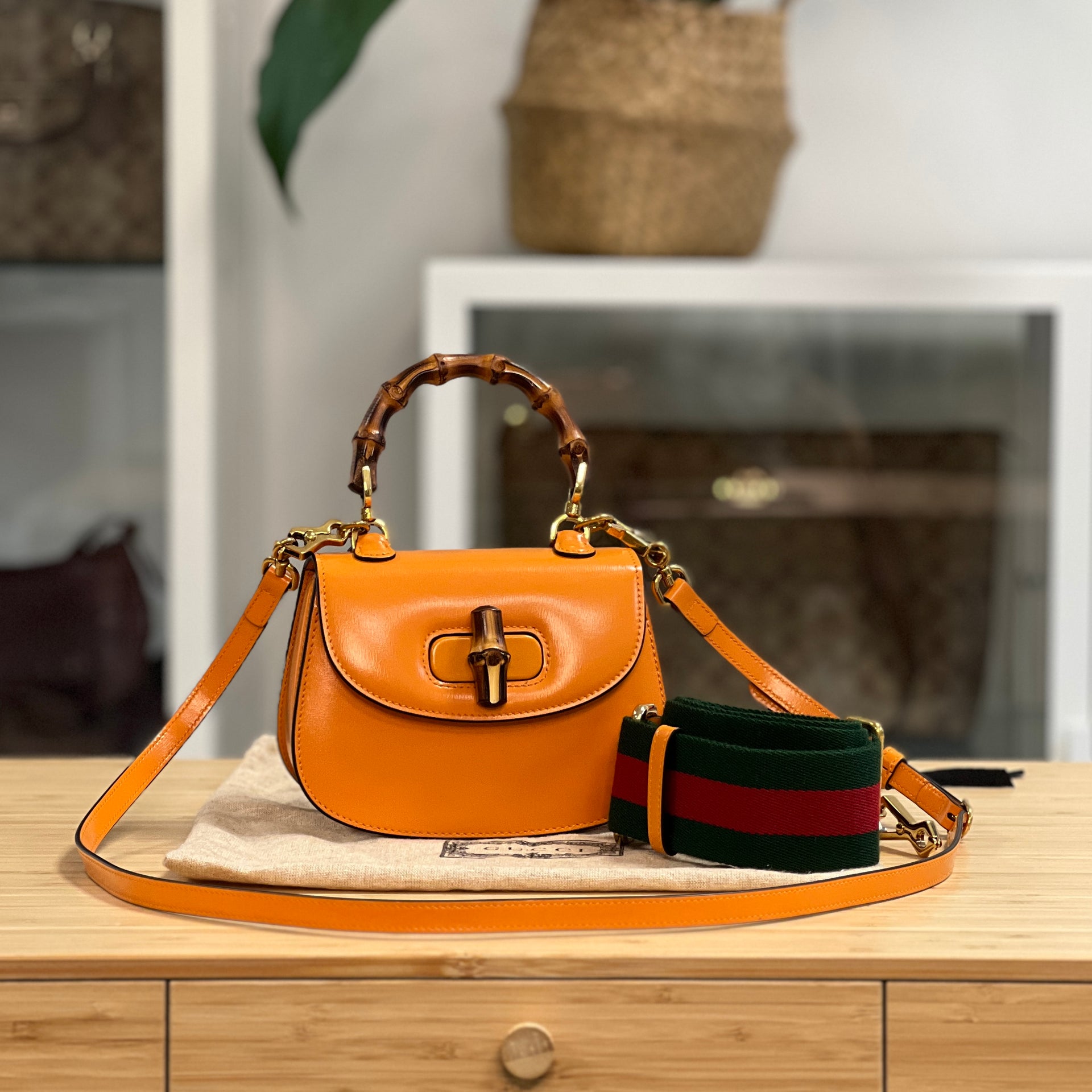 Gucci Bamboo 1947 Mini Top Handle – ARMCANDY BAG CO