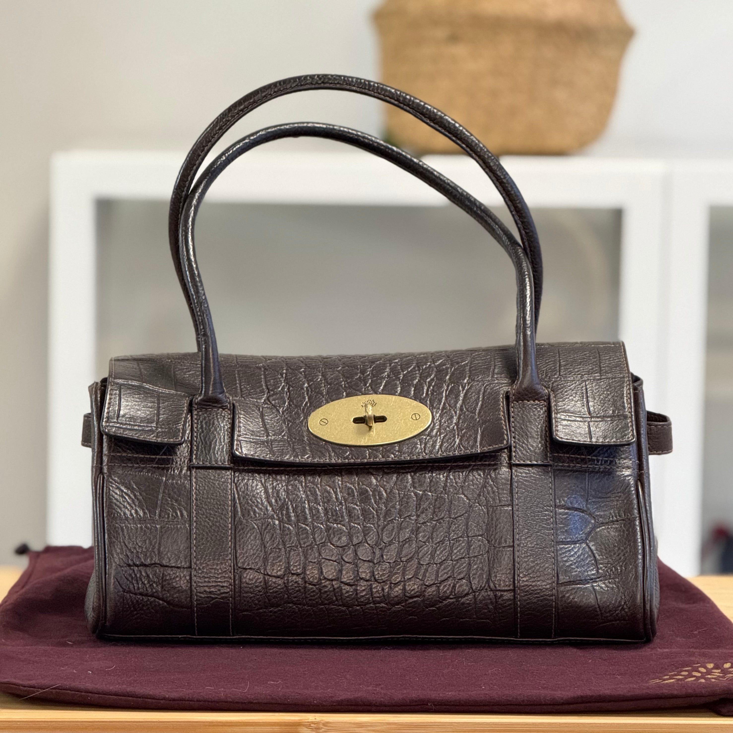 バッグ Mulberry Bayswater East West Leather Bag Mulberry East-West Bayswater Review - YouTube